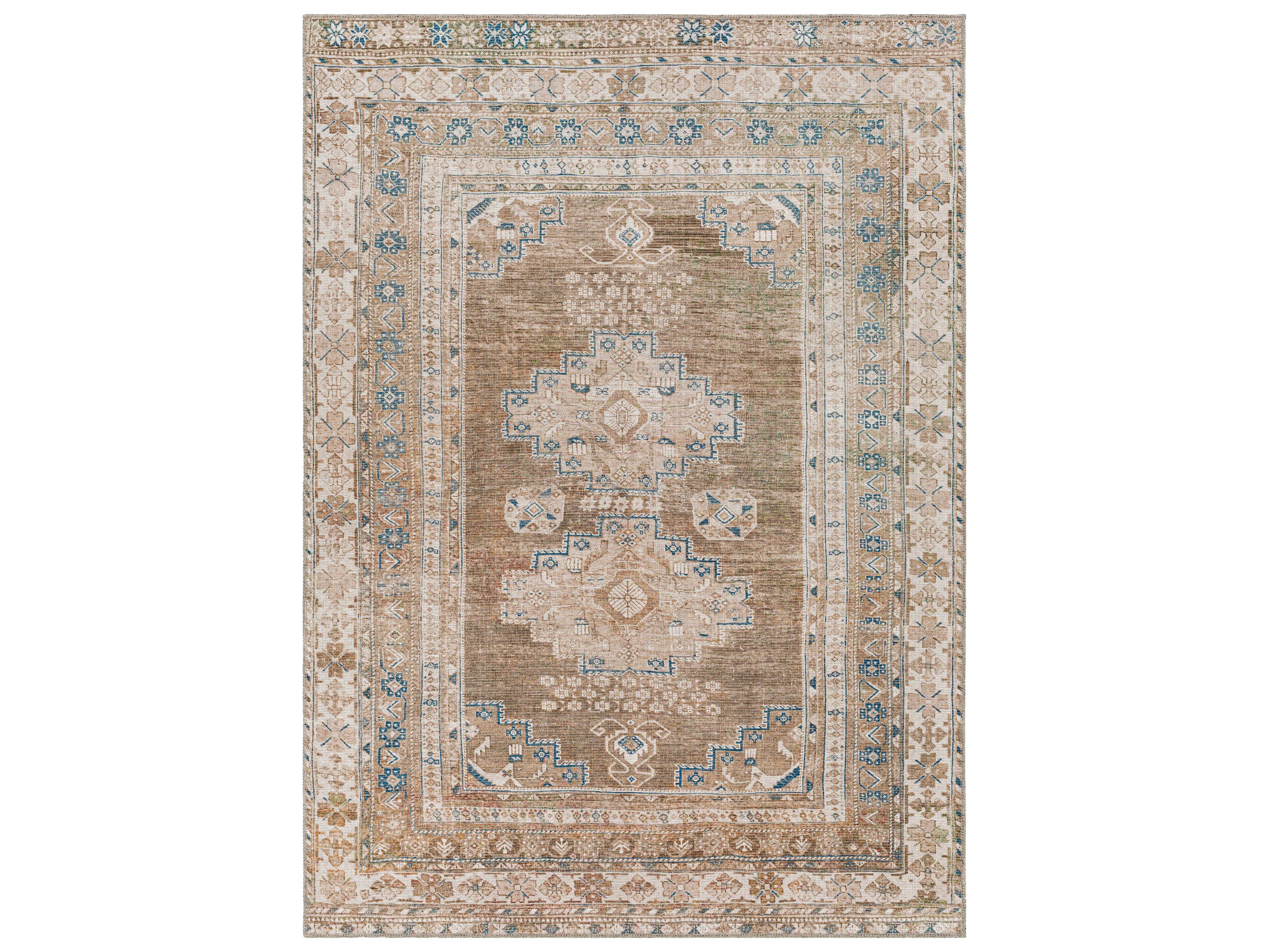 Colin Bordered Area Rug