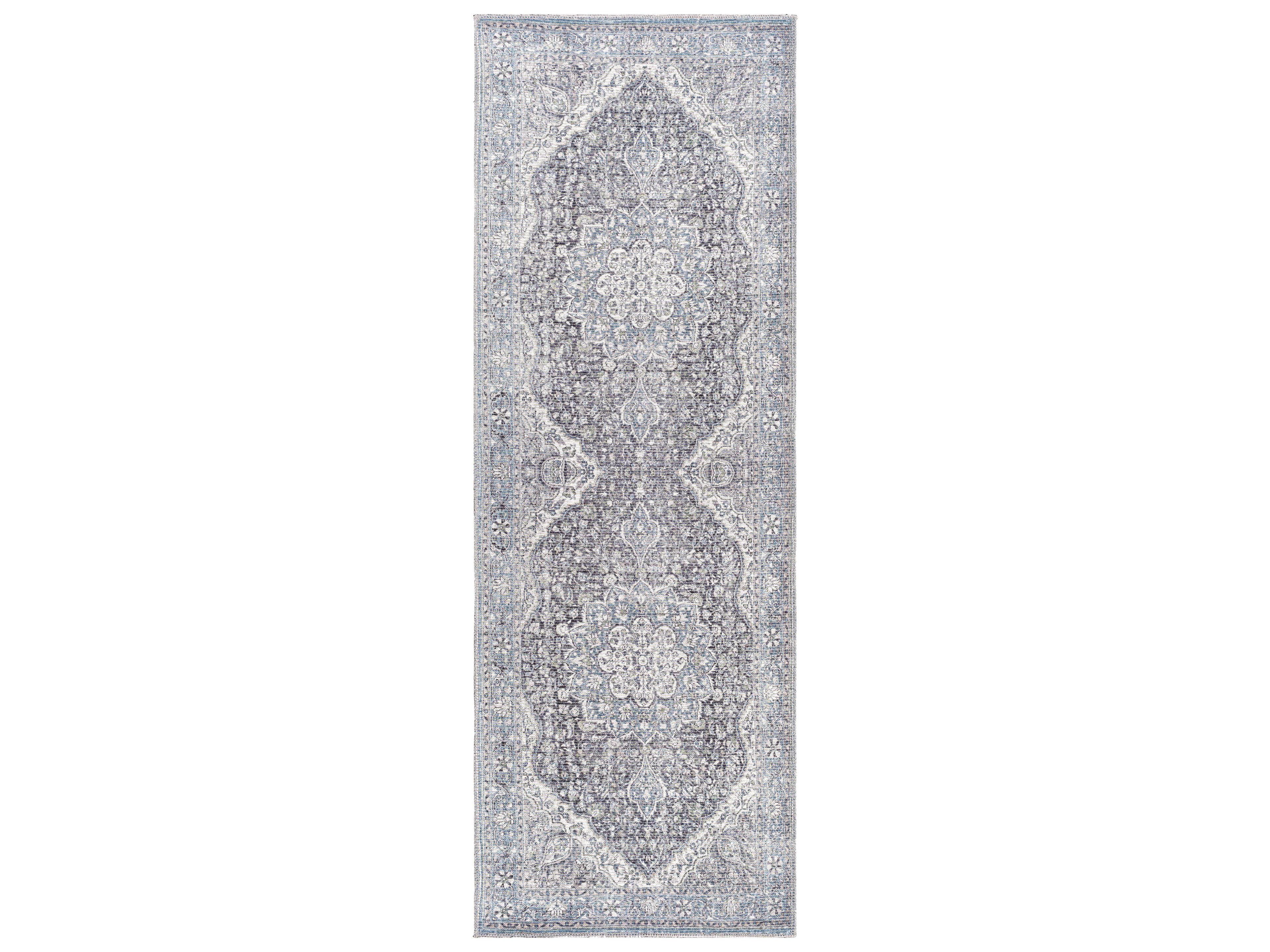 Colin Bordered Runner Area Rug