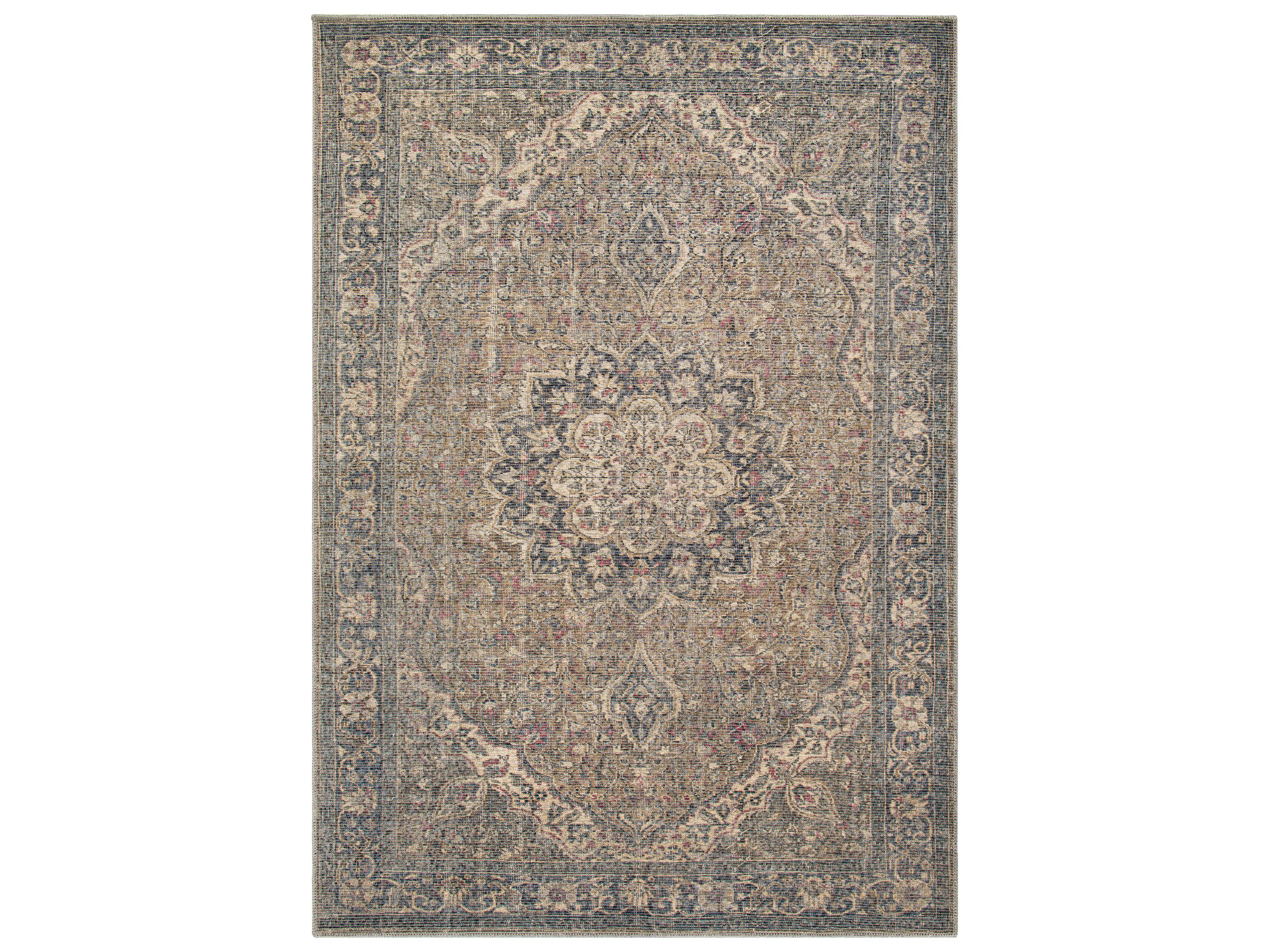 Colin Bordered Area Rug