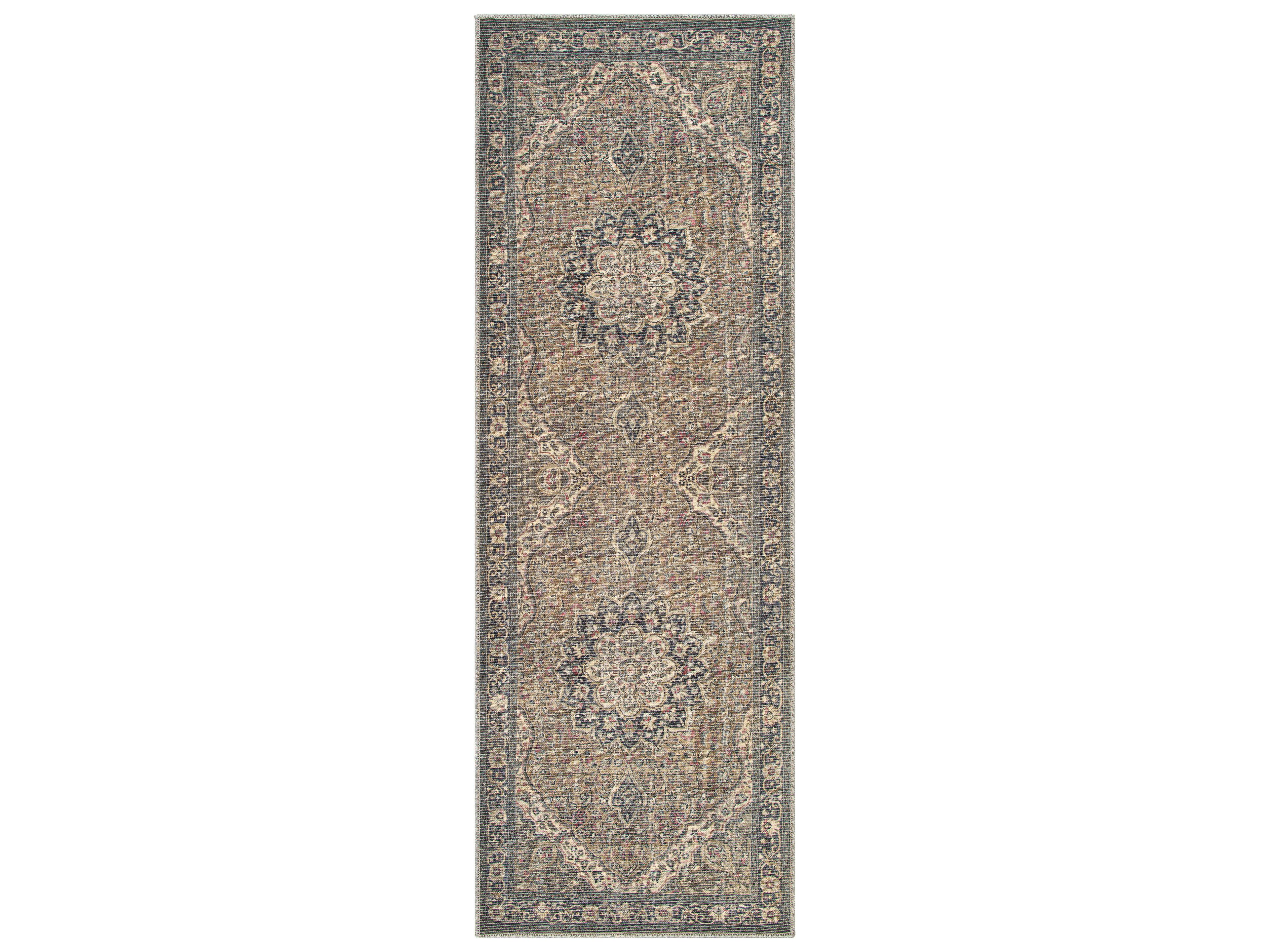 Colin Bordered Runner Area Rug