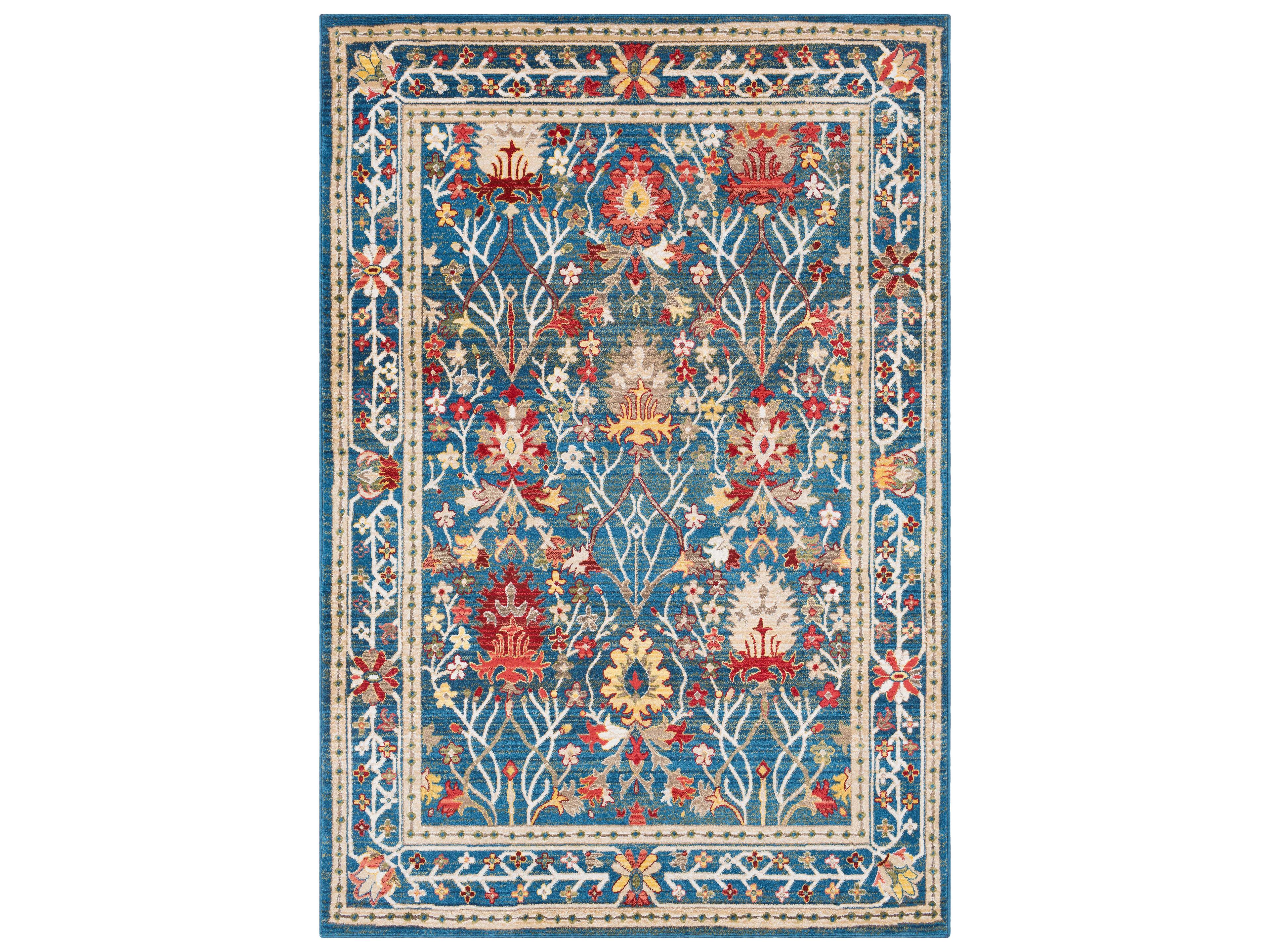 Crafty Bordered Area Rug