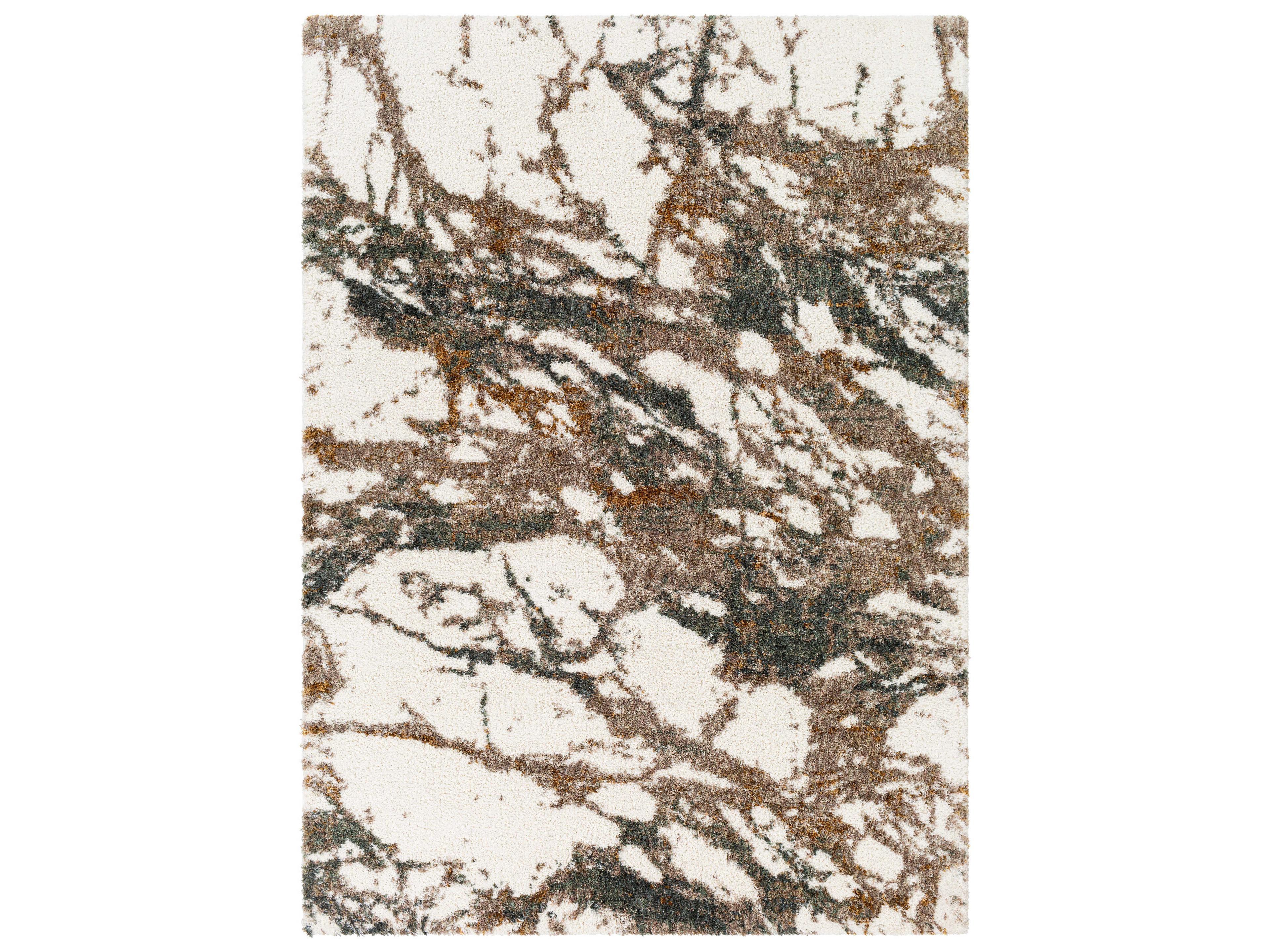 Celestial Shag Abstract Area Rug