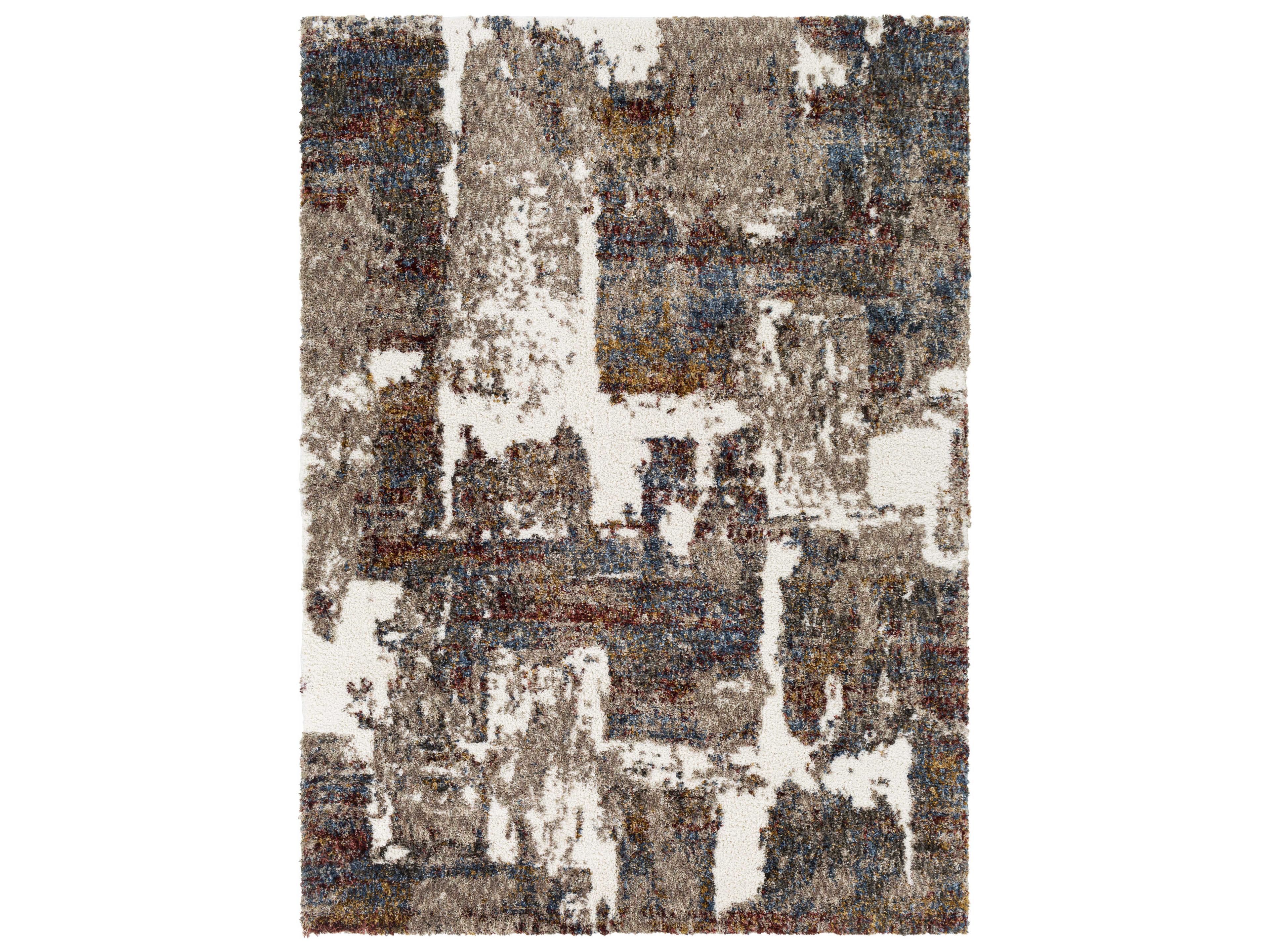 Celestial Shag Abstract Area Rug