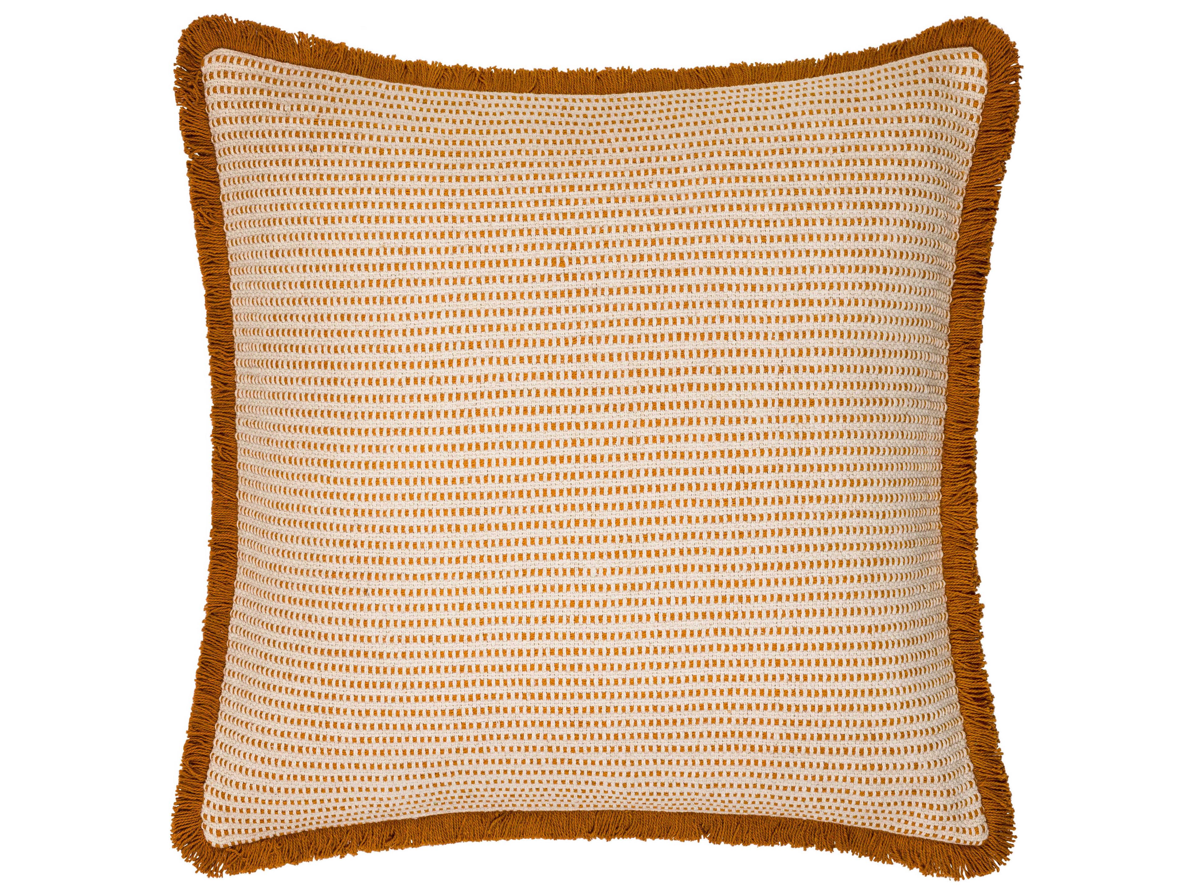 Livabliss by Surya Cotton Fringe Pillows