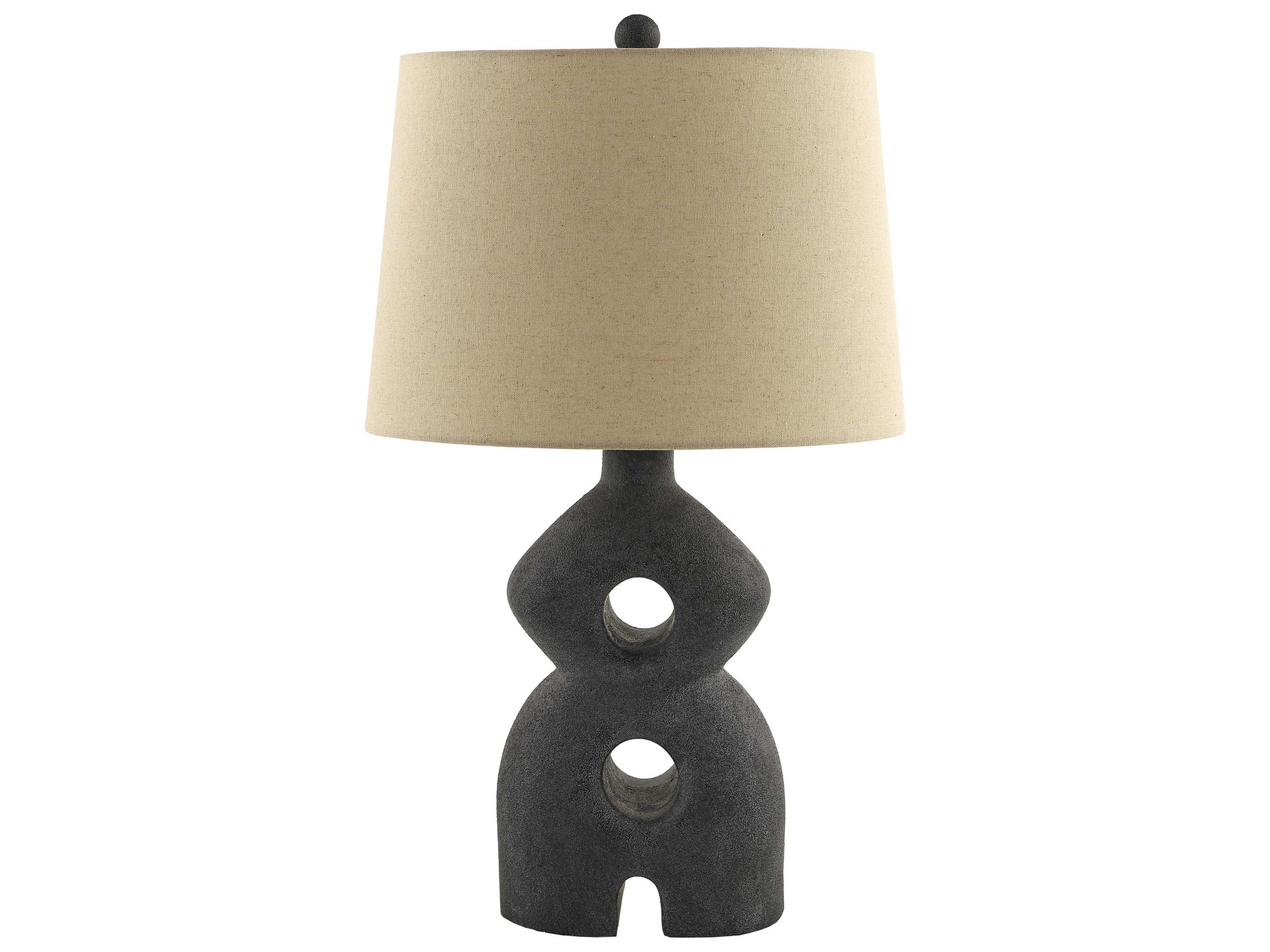 Cueli Black Buffet Lamp