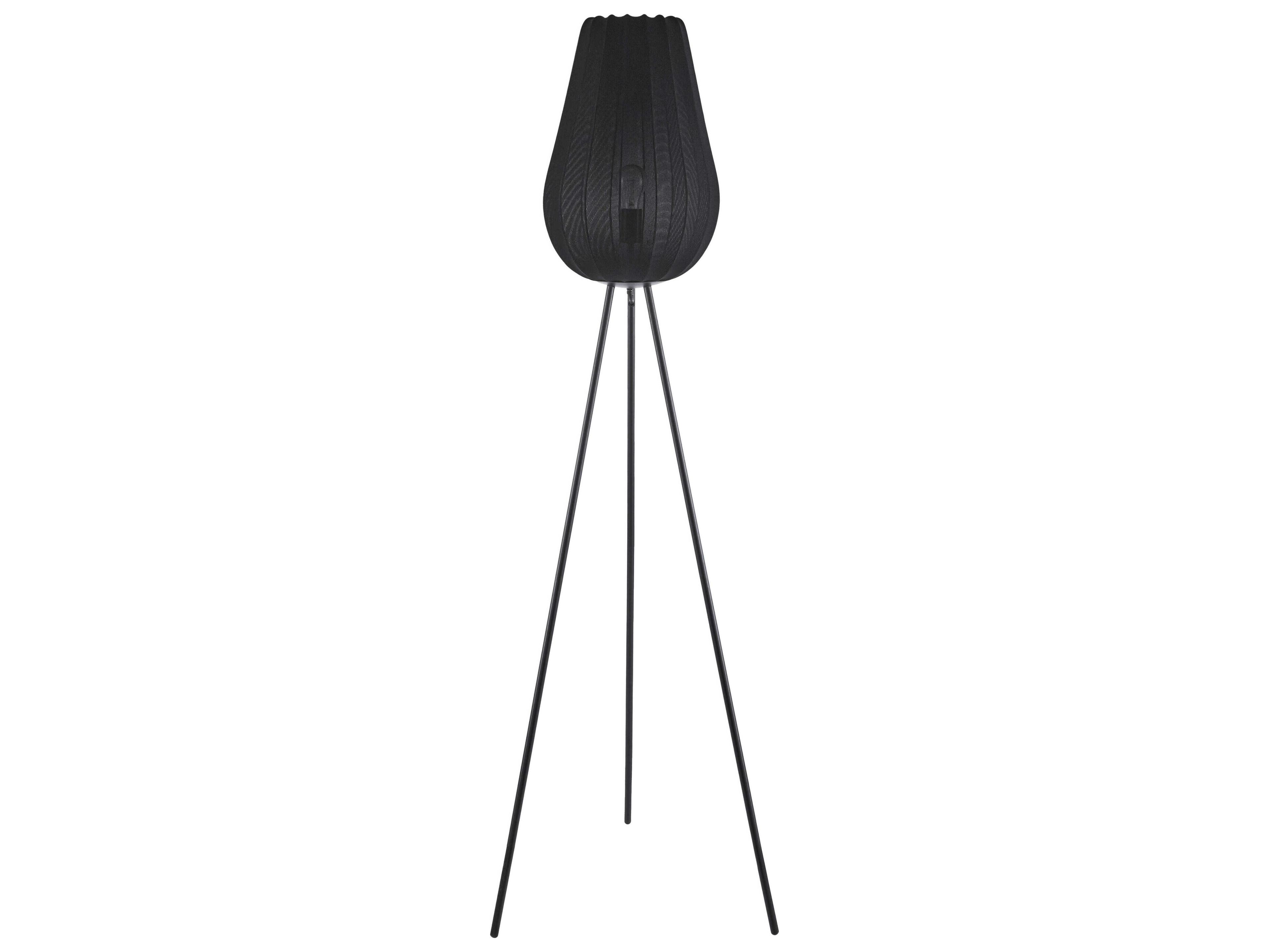 Cayo Black Floor Lamp