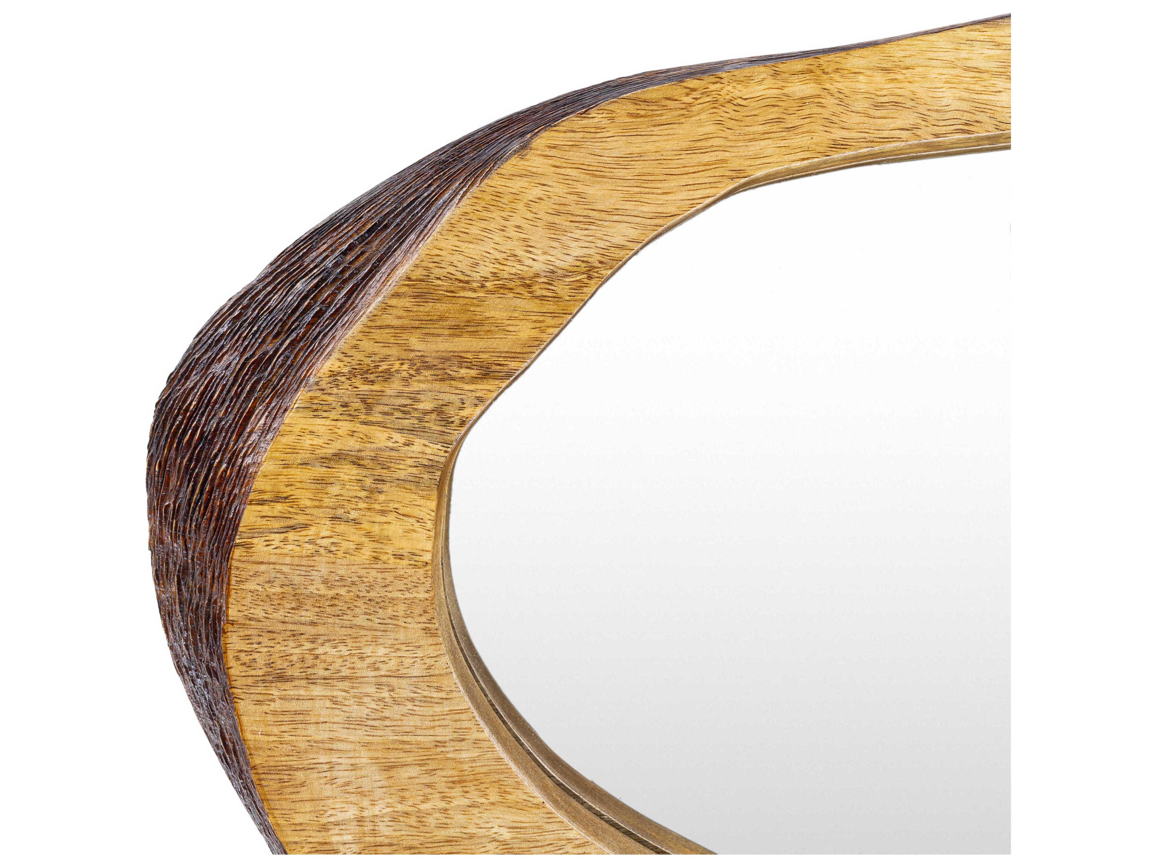 Livabliss by Surya Edge Brown Wall Mirror