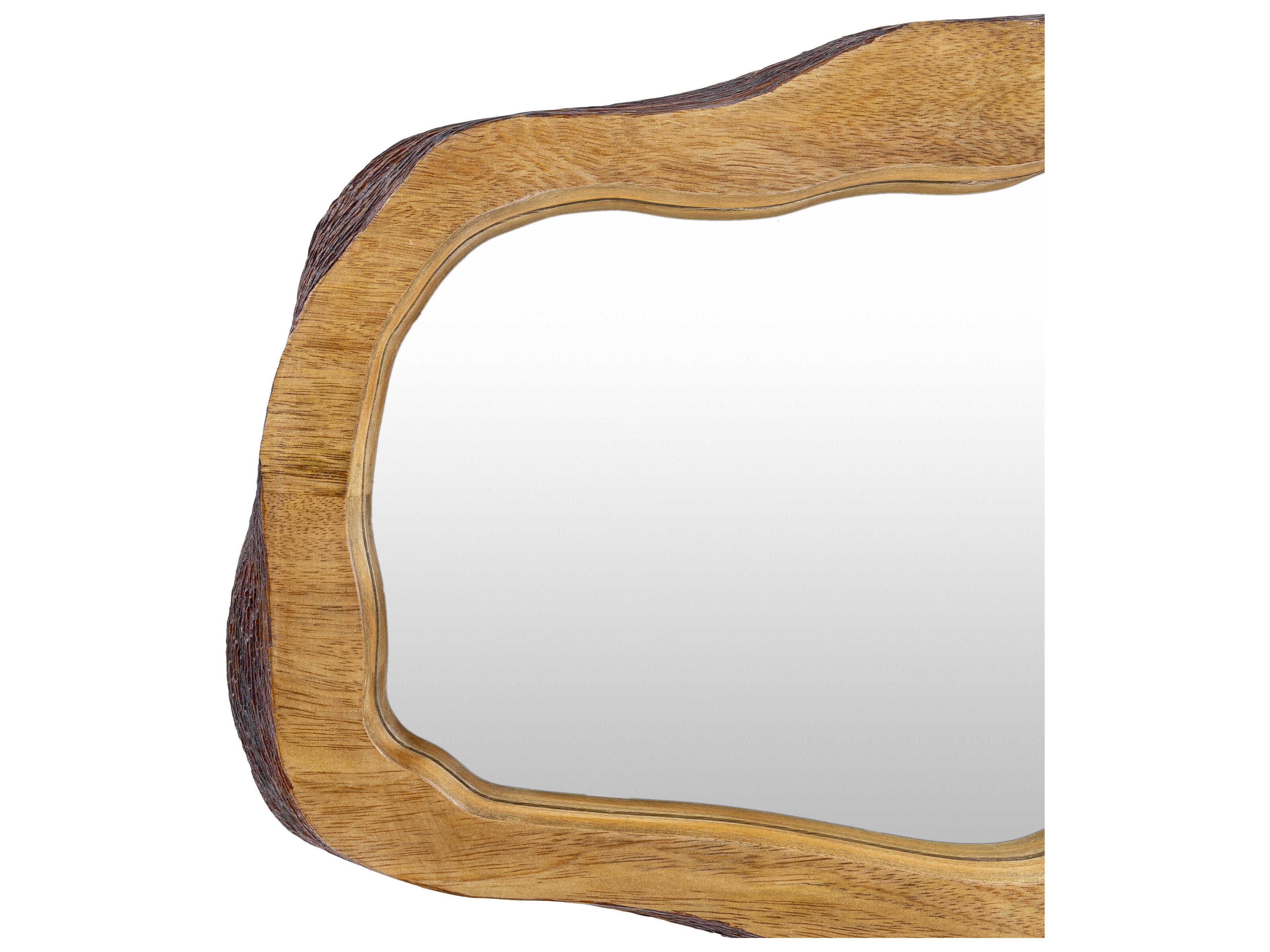 Livabliss by Surya Edge Brown Wall Mirror