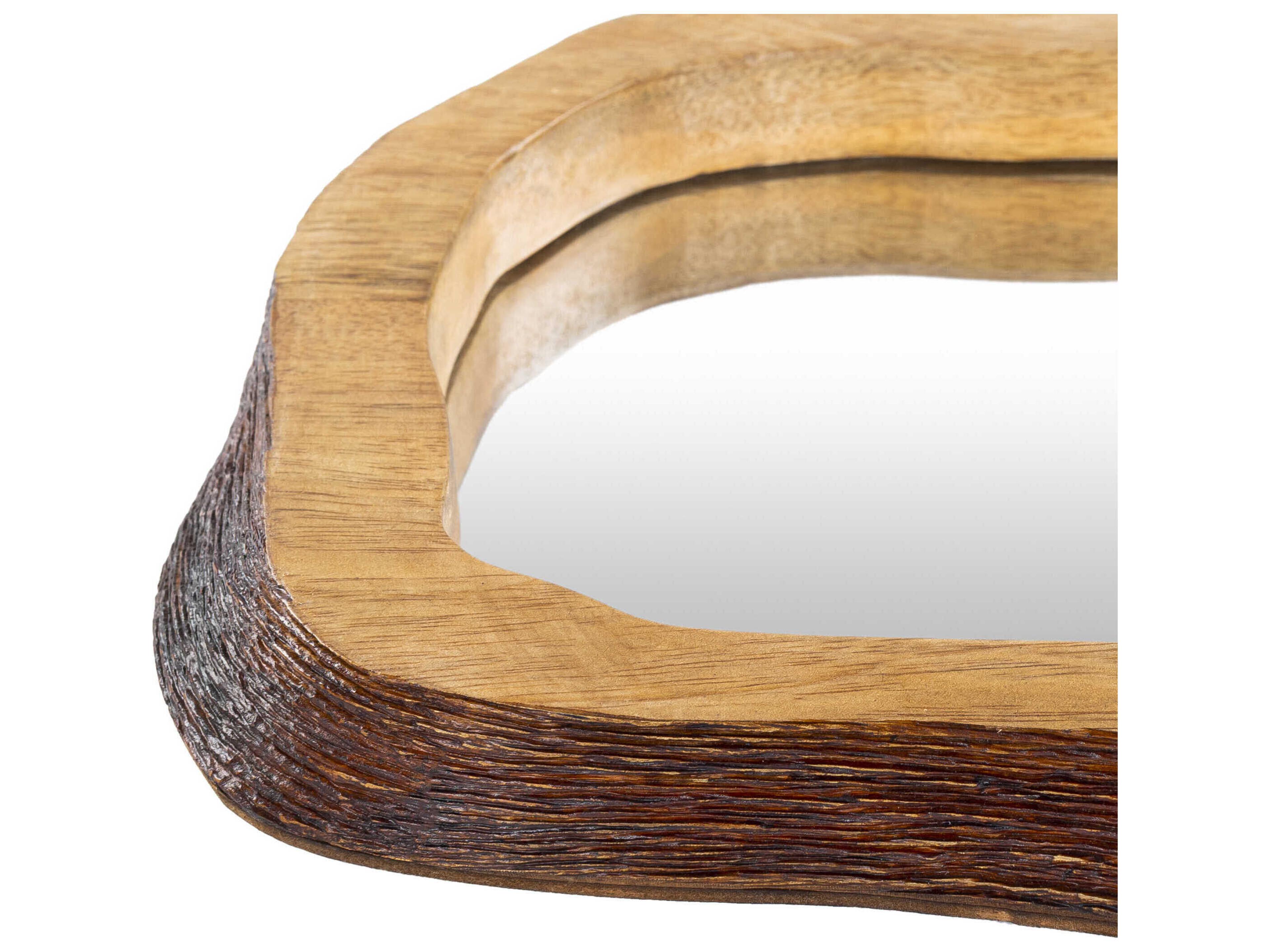 Livabliss by Surya Edge Brown Wall Mirror