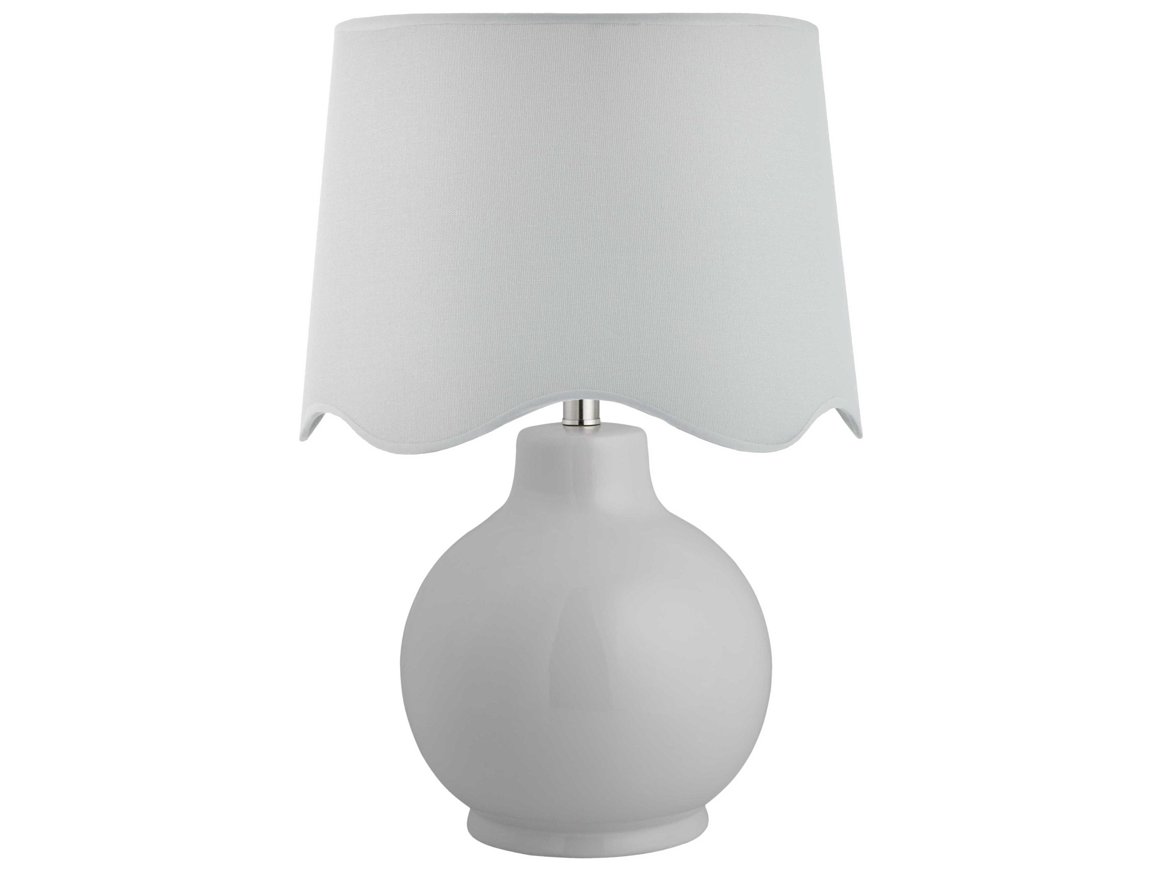 Livabliss by Surya Doheny White Table Lamp