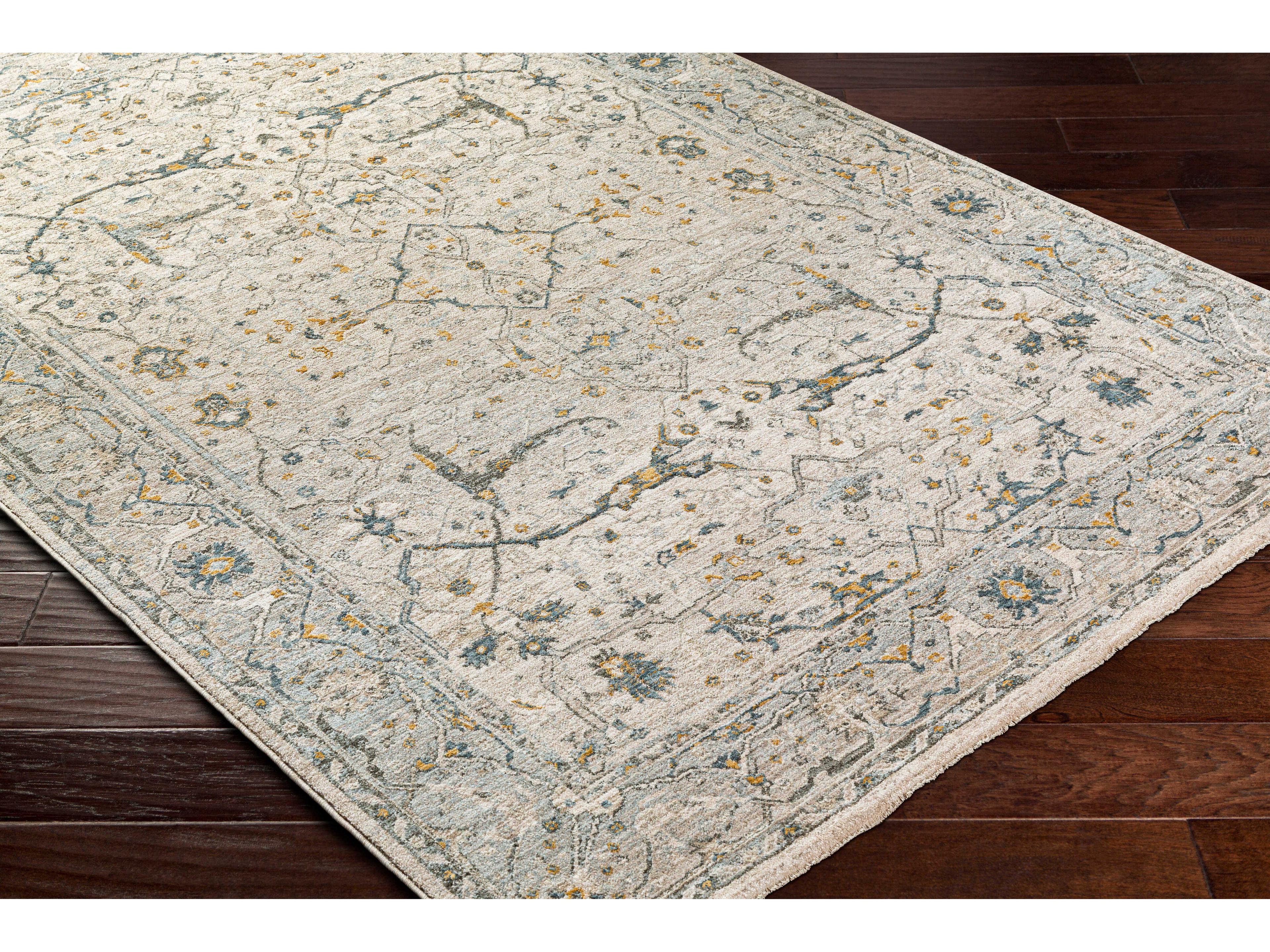 Livabliss by Surya Dresden Bordered Runner Area Rug