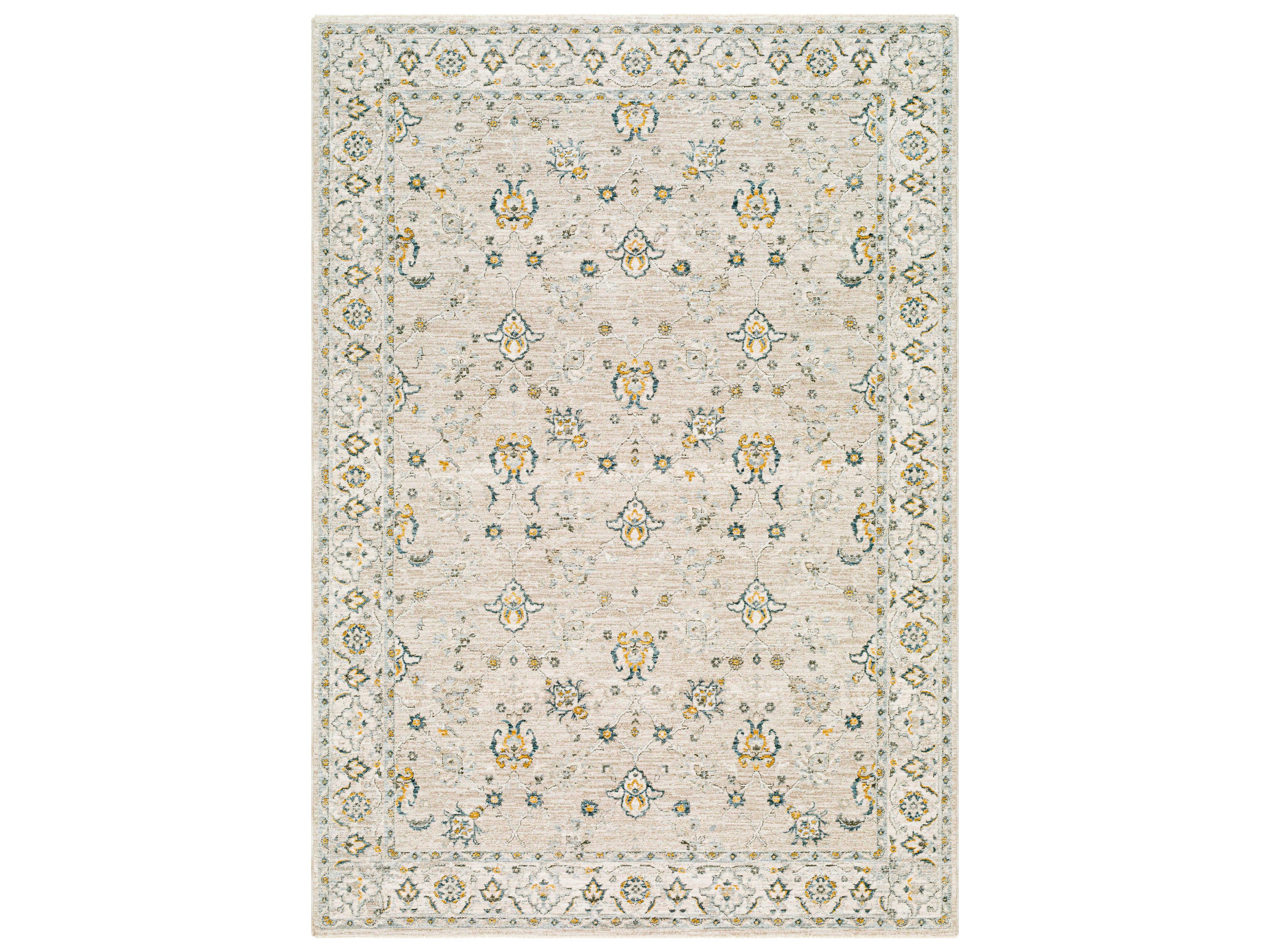 Dresden Bordered Runner Area Rug