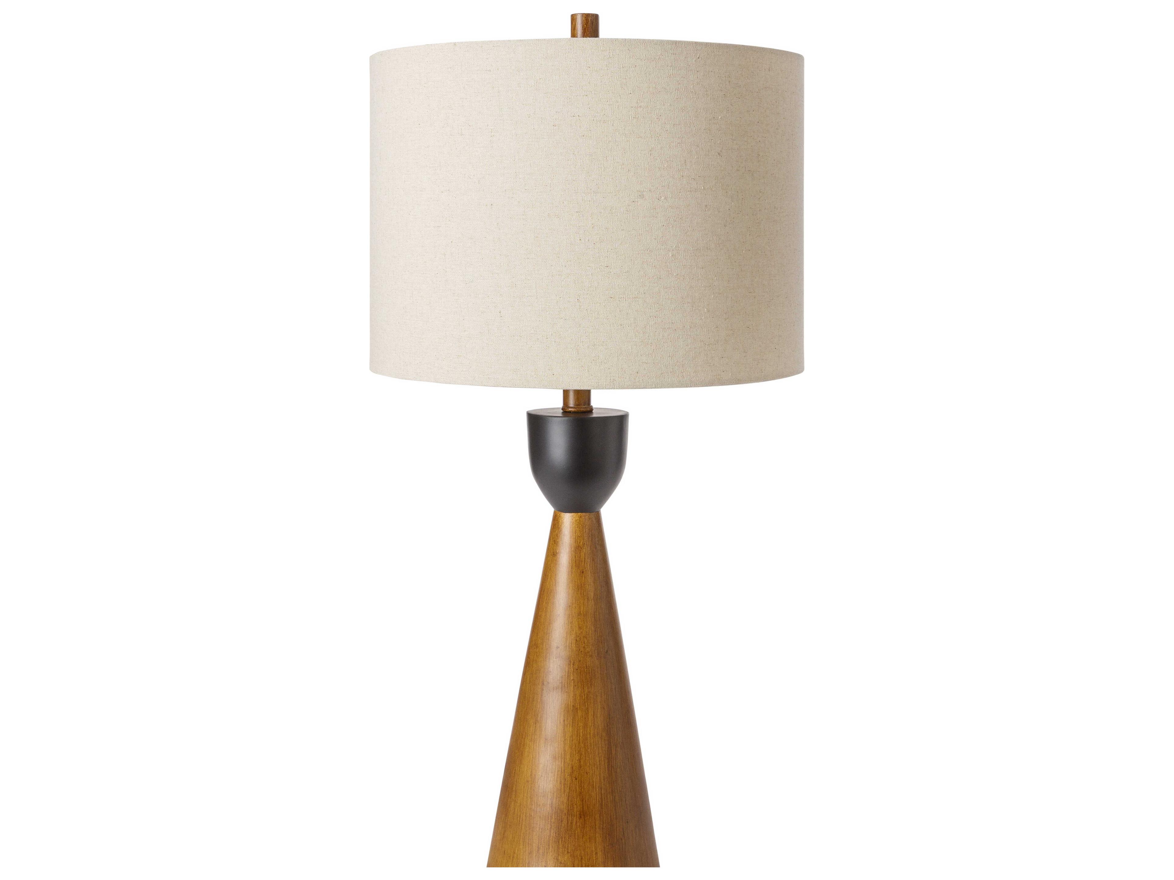 Livabliss by Surya Downey Brown Buffet Lamp
