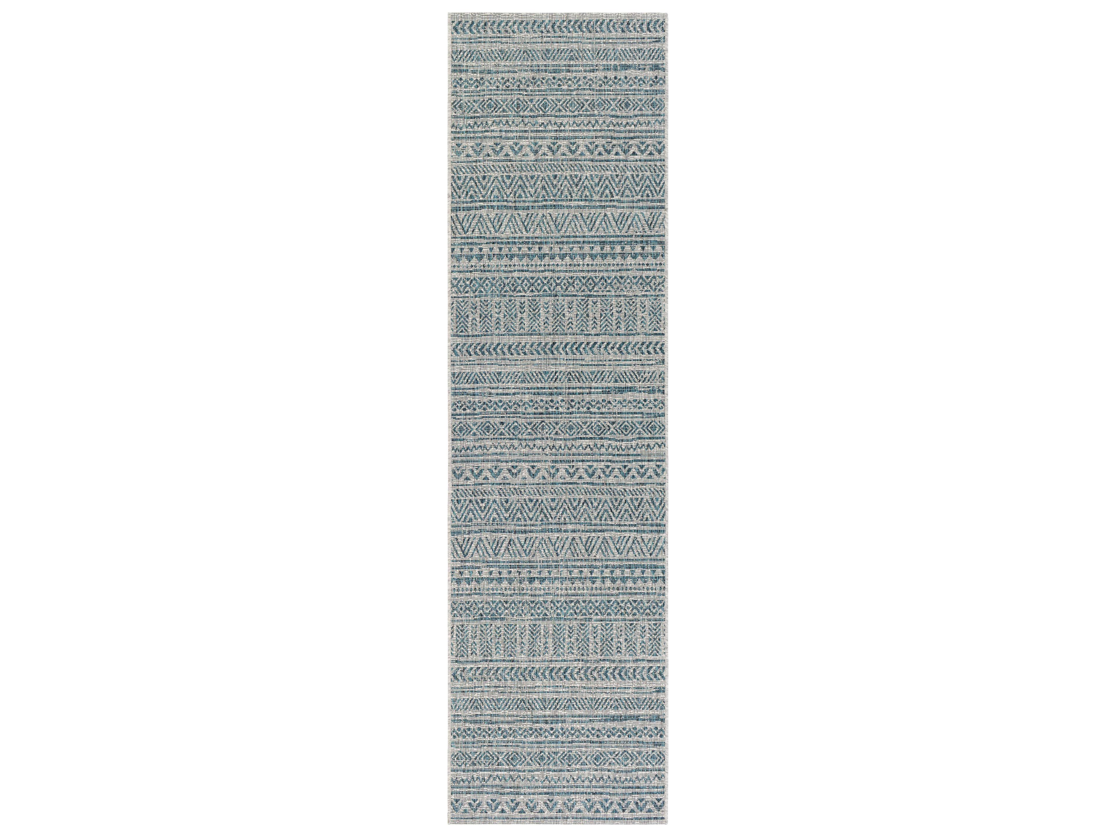 Eagean Geometric Runner Area Rug