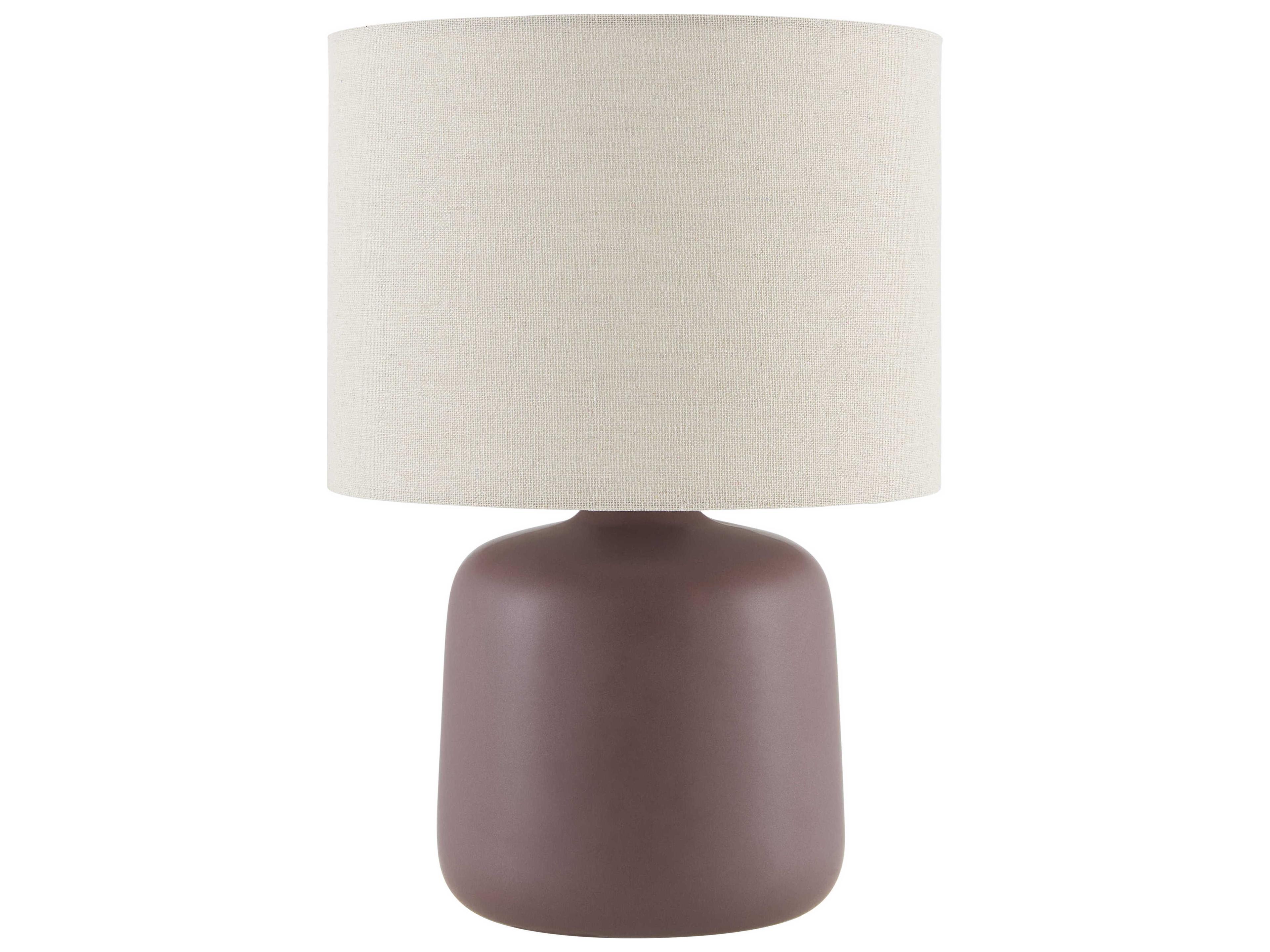 Elio Dark Brown Table Lamp