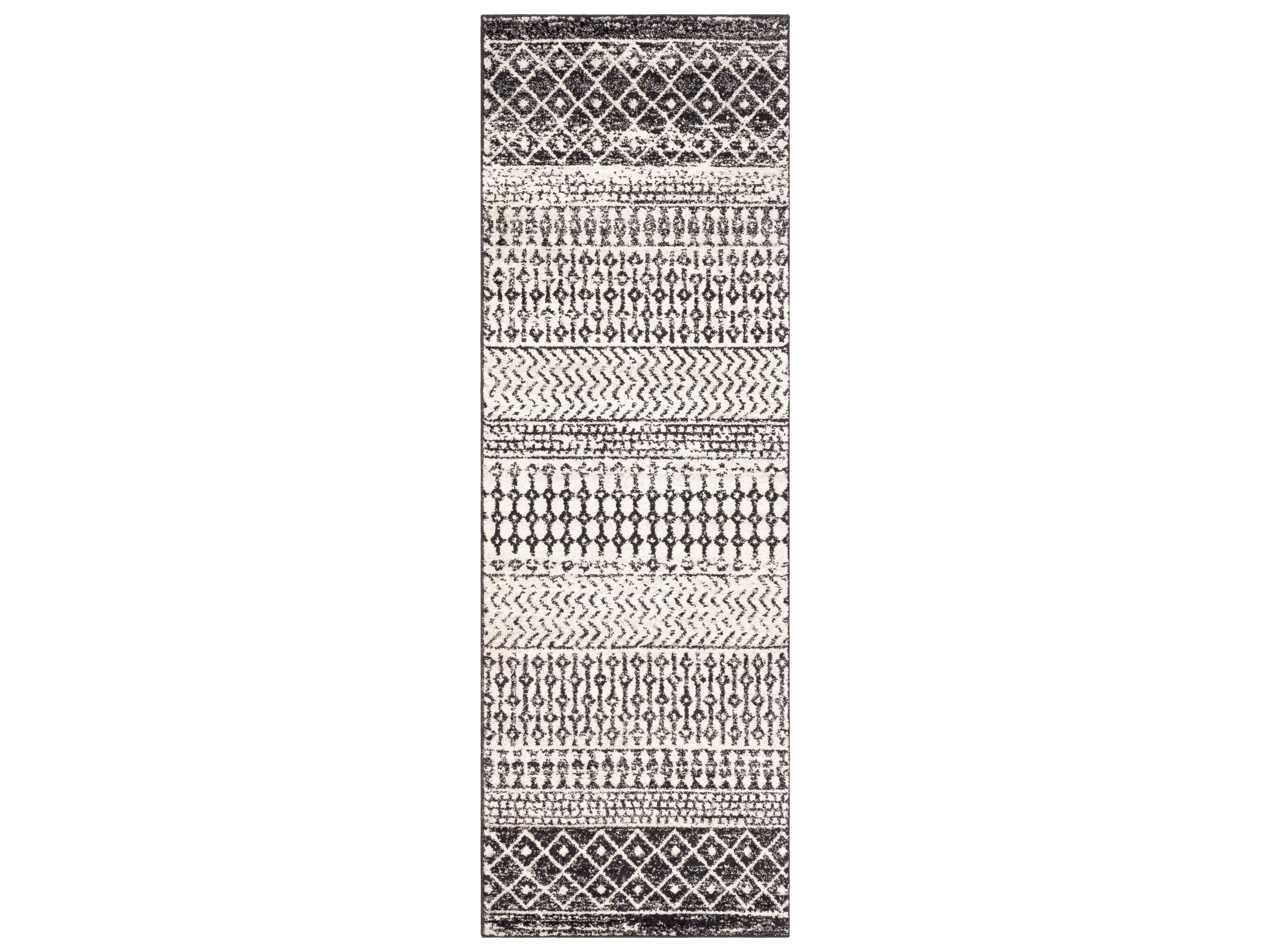 Elaziz Geometric Runner Area Rug
