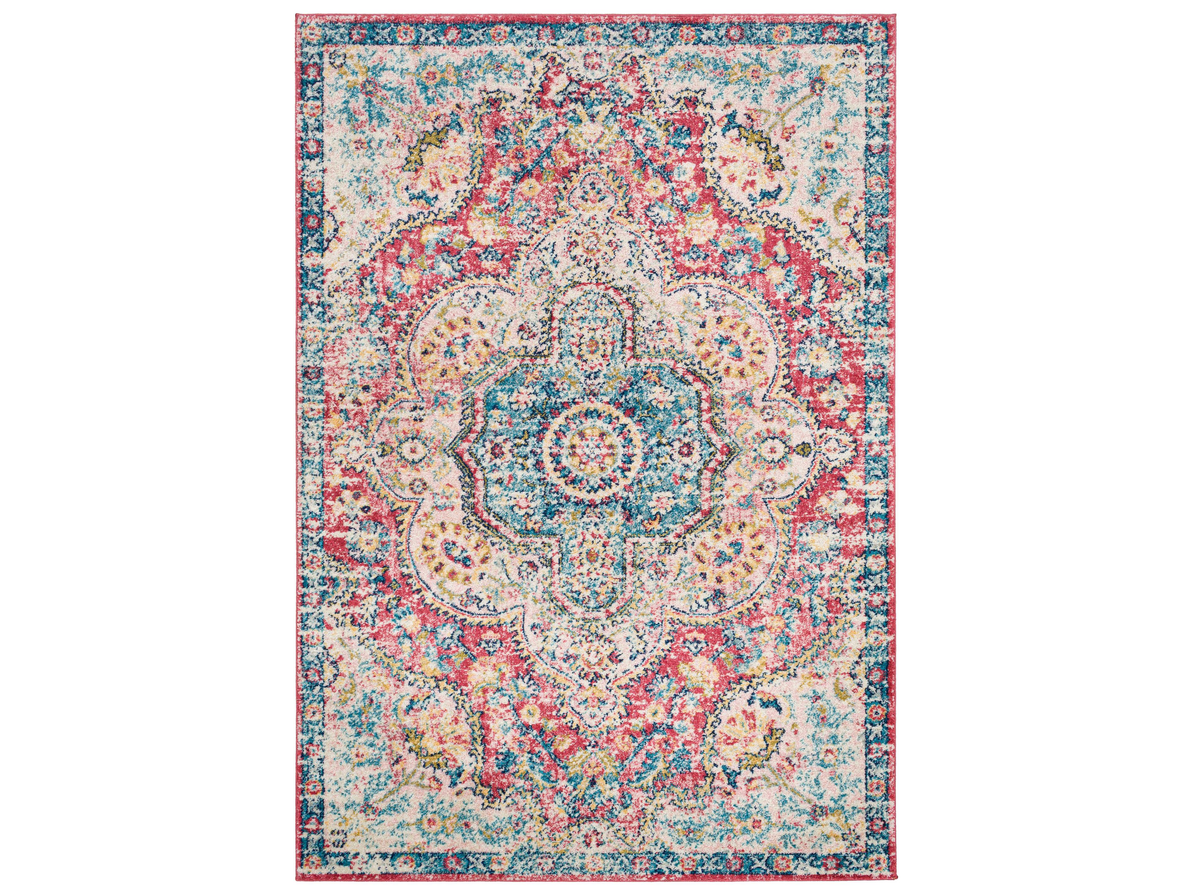Elaziz Floral Runner Area Rug
