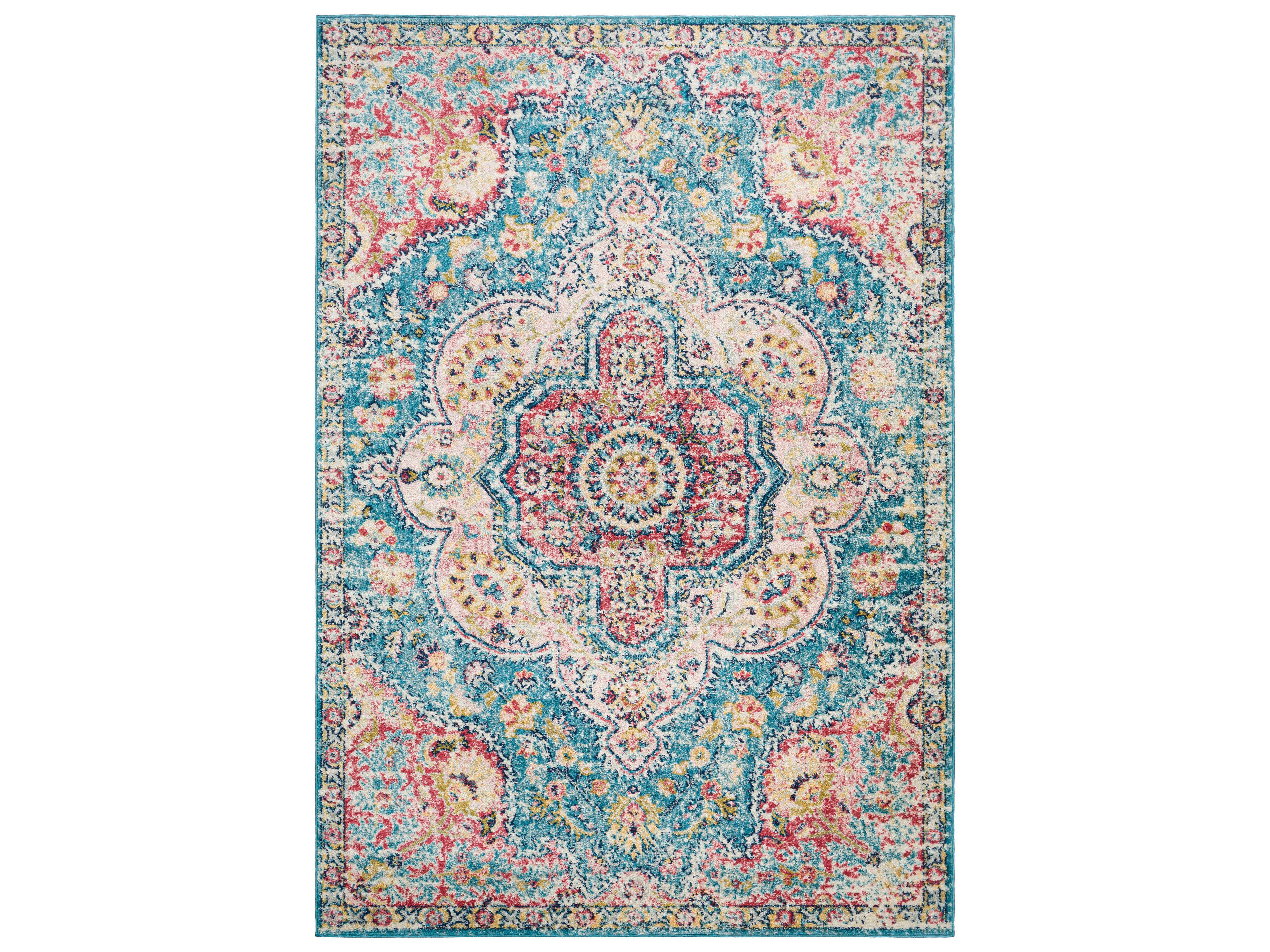Elaziz Floral Runner Area Rug