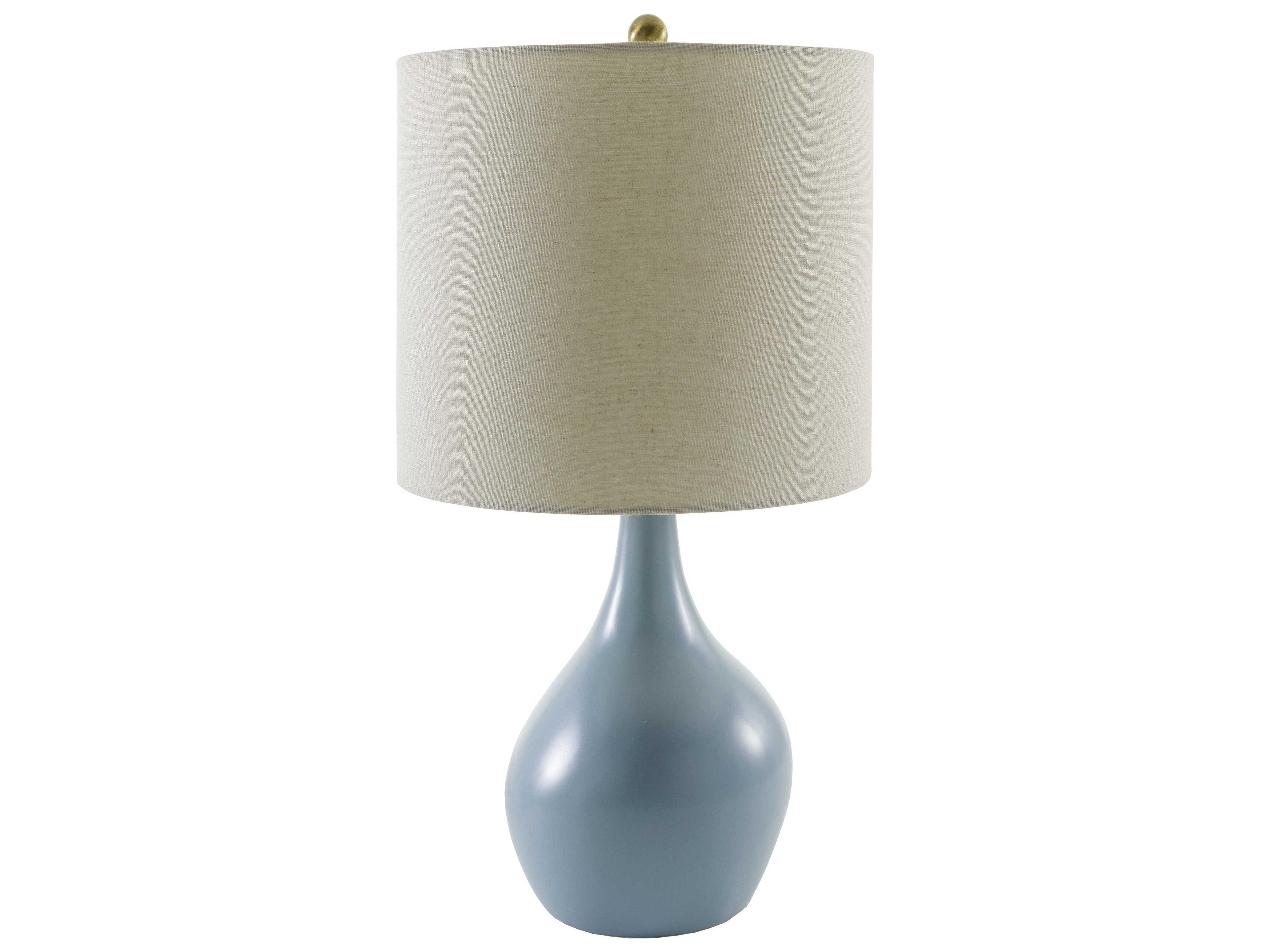Livabliss by Surya Enoki Bright Blue Table Lamp