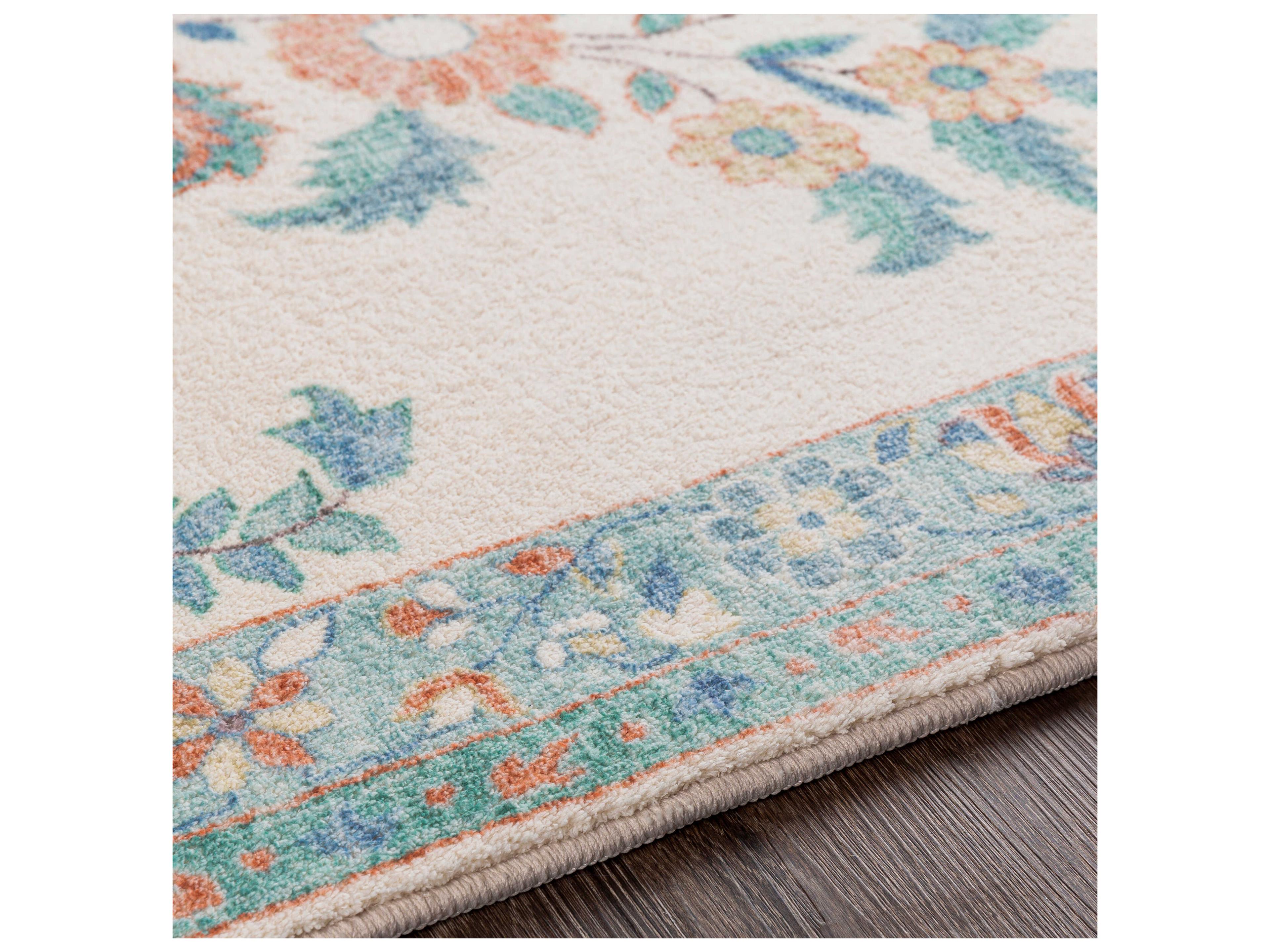 Livabliss by Surya Erin Bordered Runner Area Rug