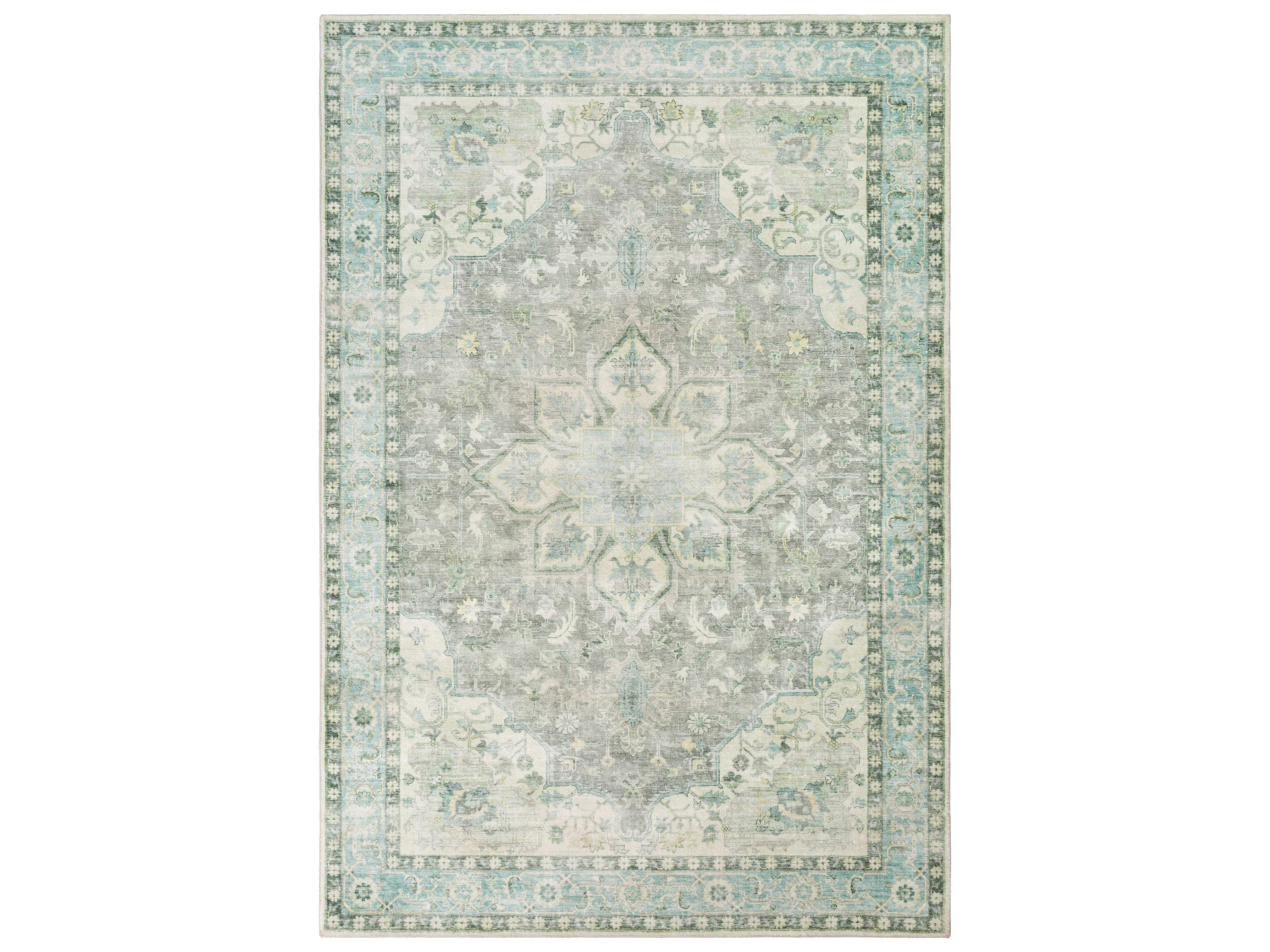 Erin Bordered Area Rug
