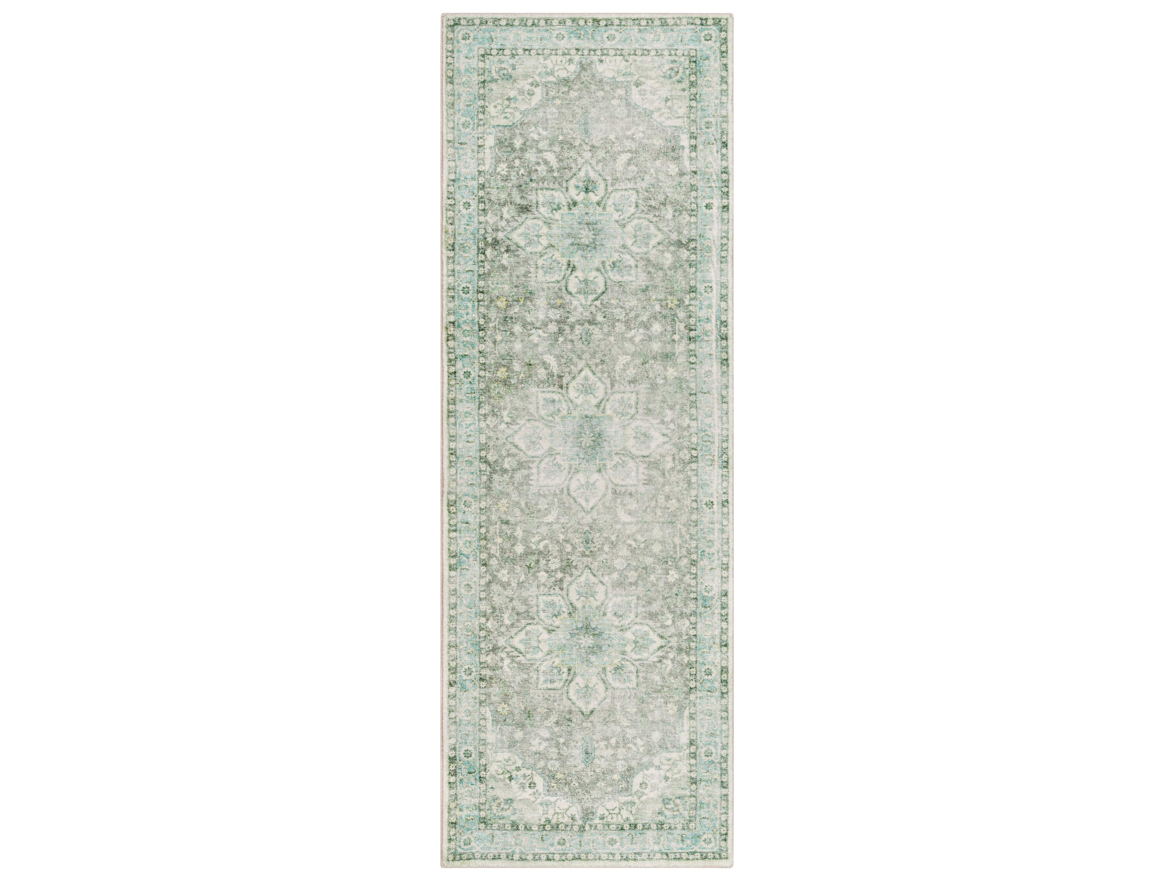 Livabliss by Surya Erin Bordered Runner Area Rug