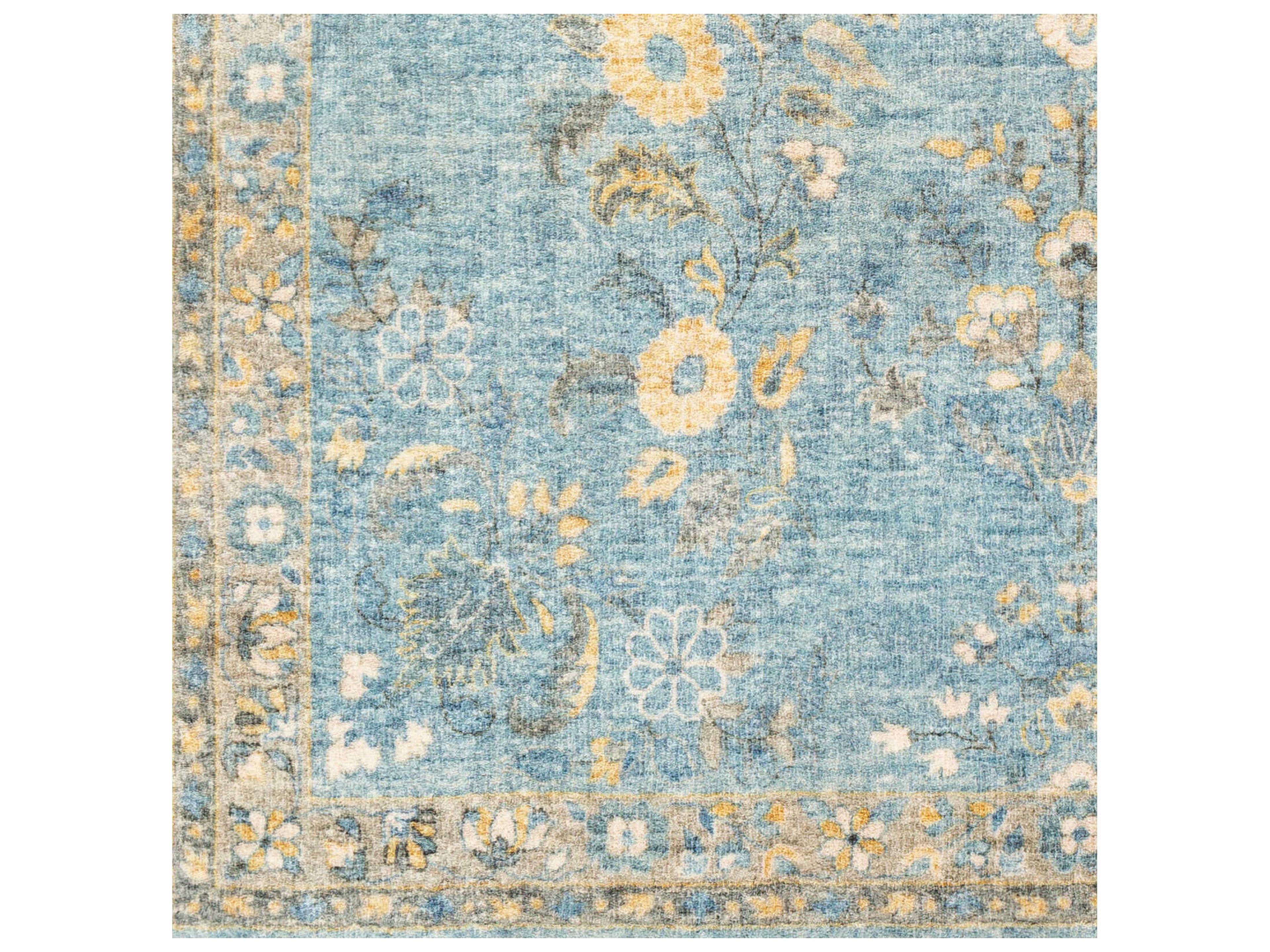 Livabliss by Surya Erin Bordered Runner Area Rug