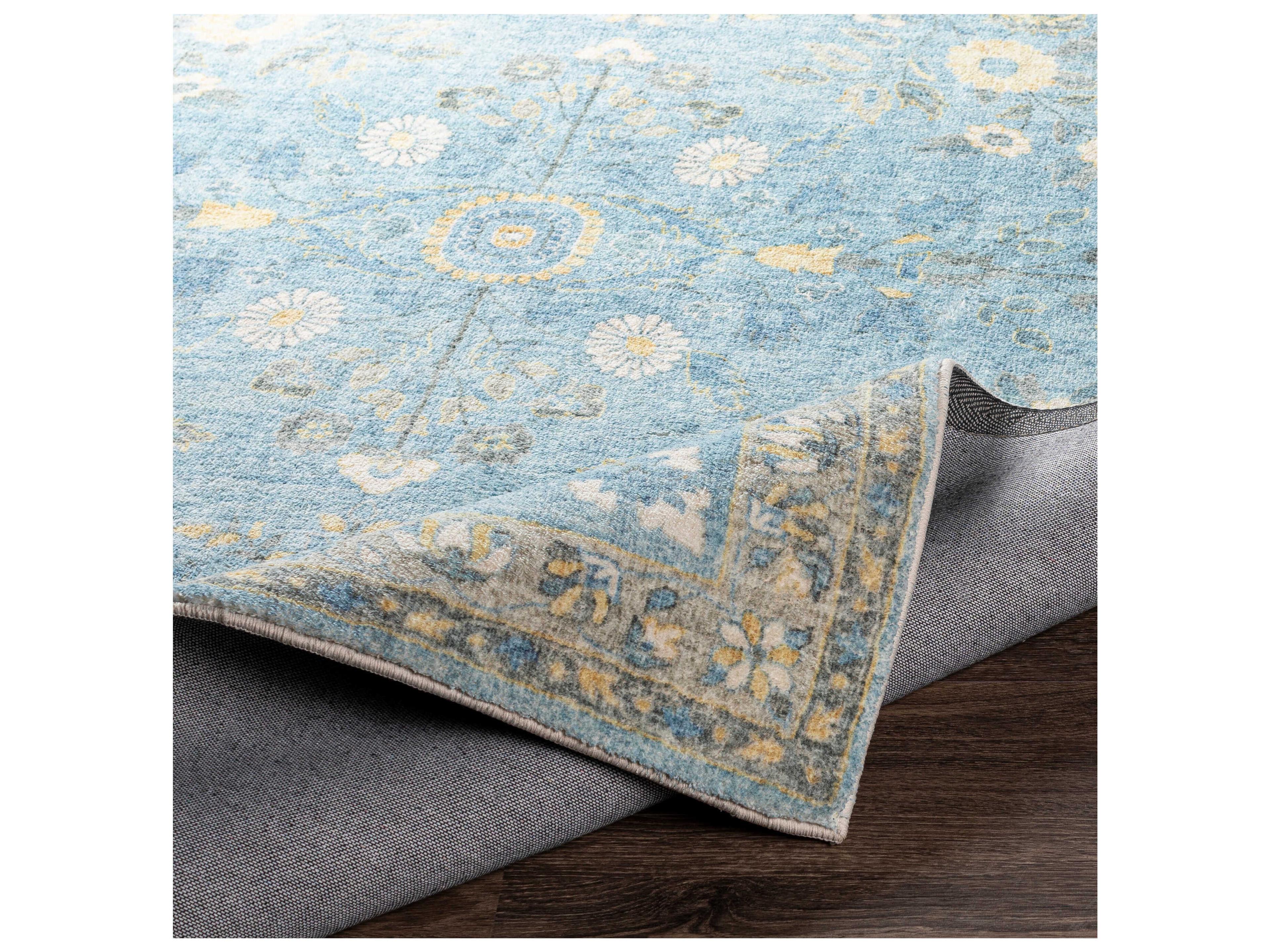 Livabliss by Surya Erin Bordered Runner Area Rug