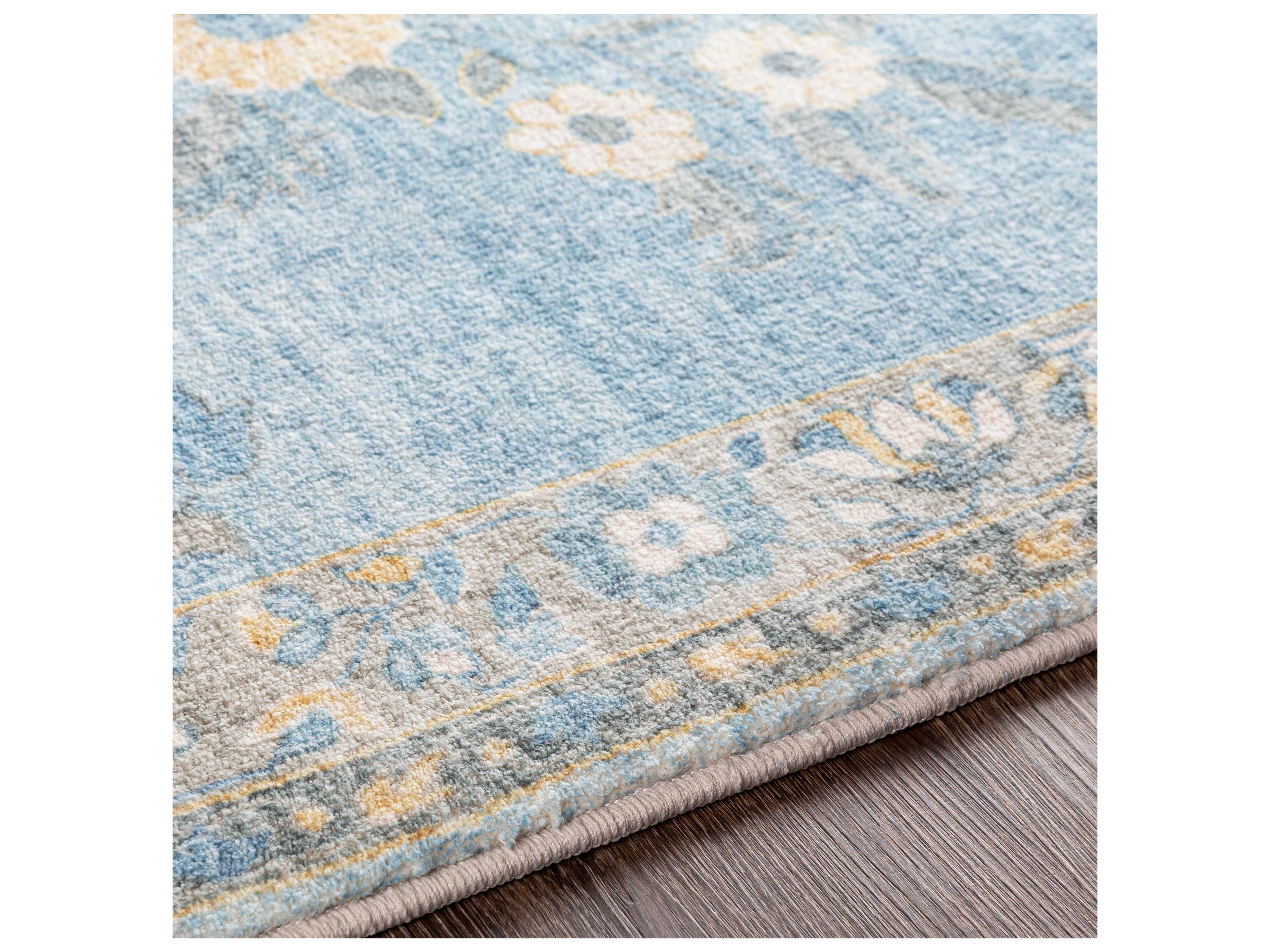 Livabliss by Surya Erin Bordered Runner Area Rug