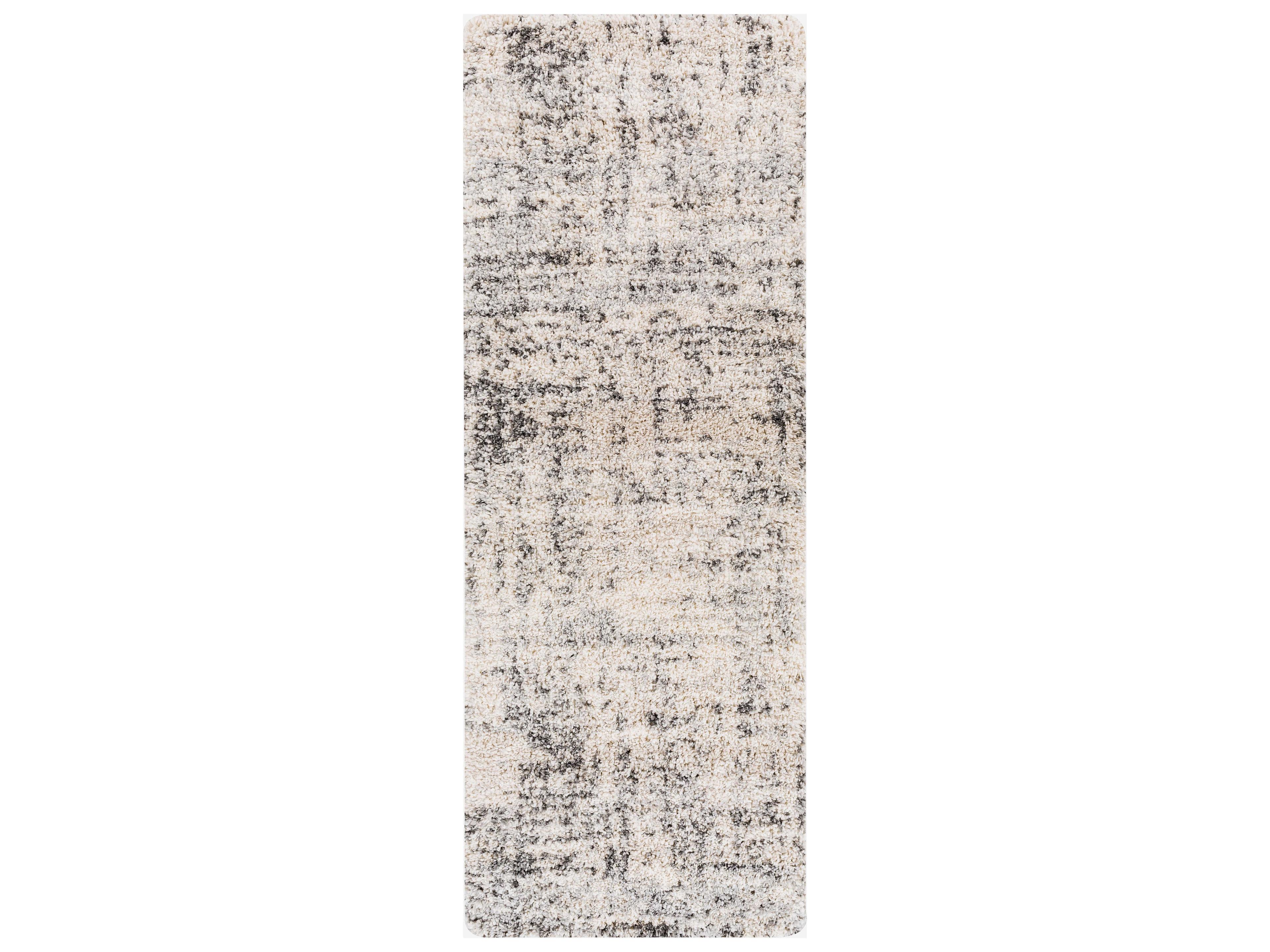 Eskimo Shag Abstract Runner Area Rug