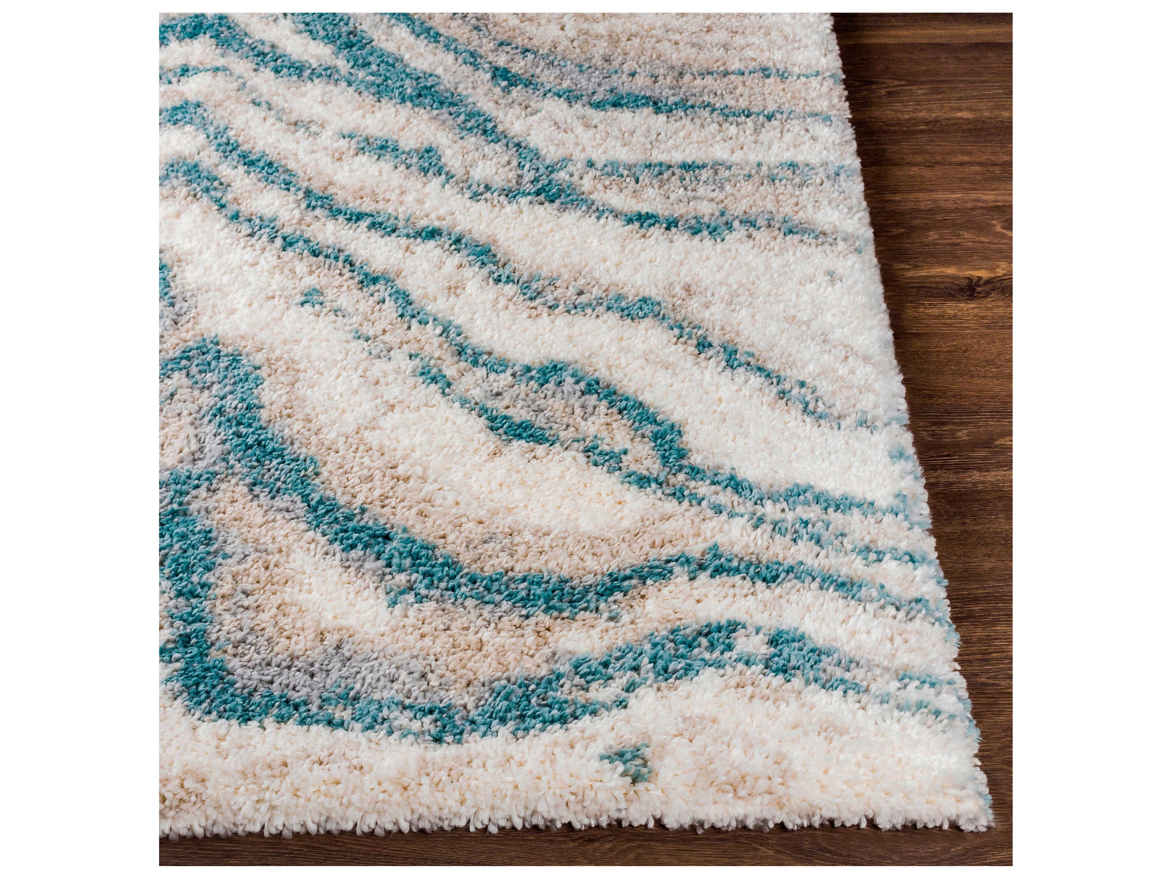 Livabliss by Surya Eskimo Shag Abstract Runner Area Rug