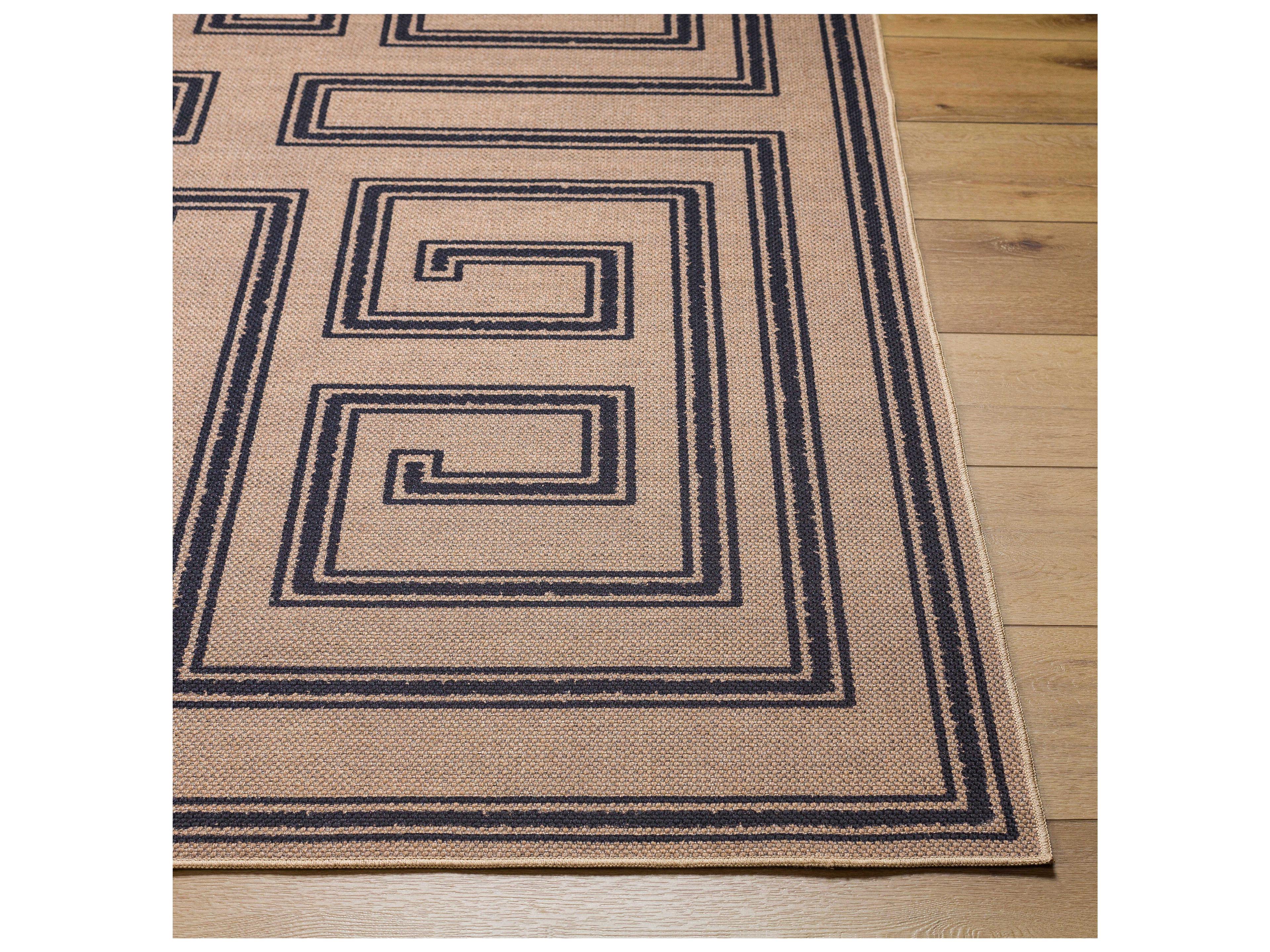 Livabliss by Surya Ez Jute Bordered Area Rug