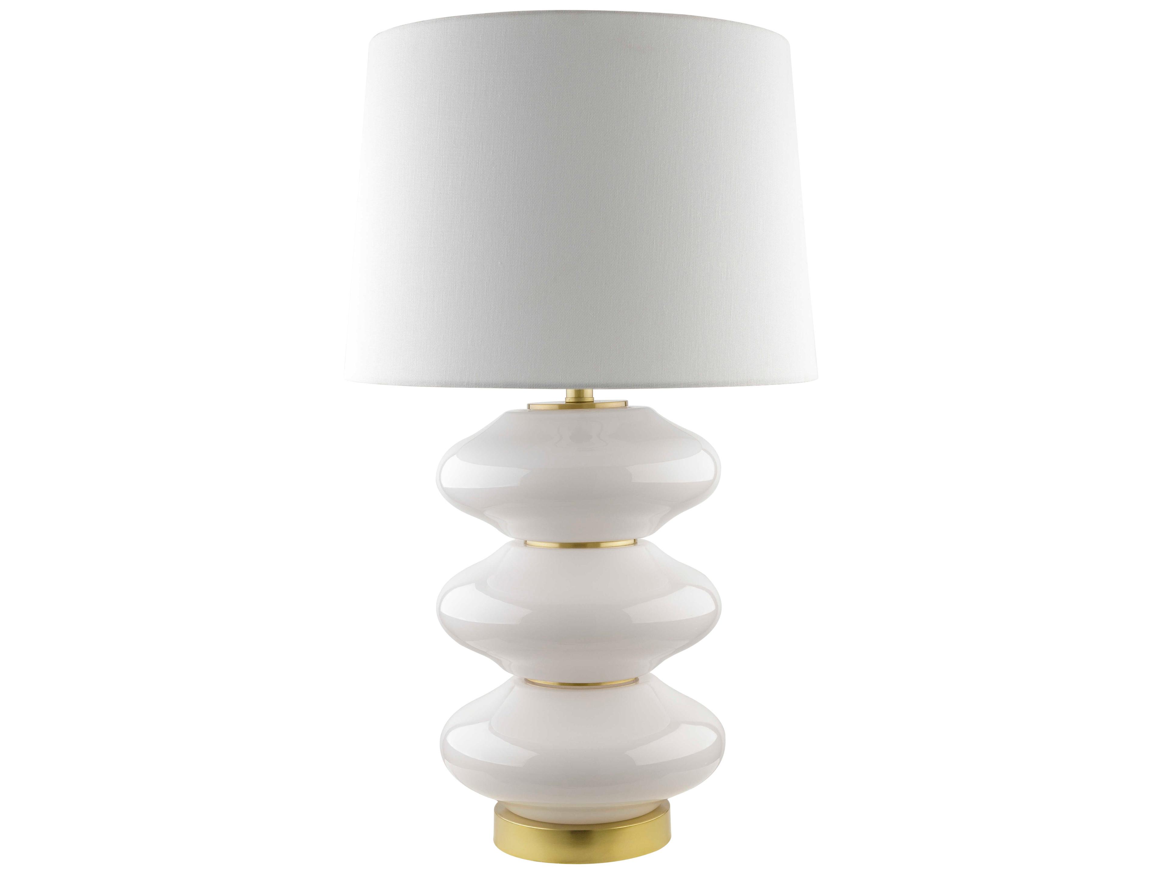 Livabliss by Surya Faible White Buffet Lamp