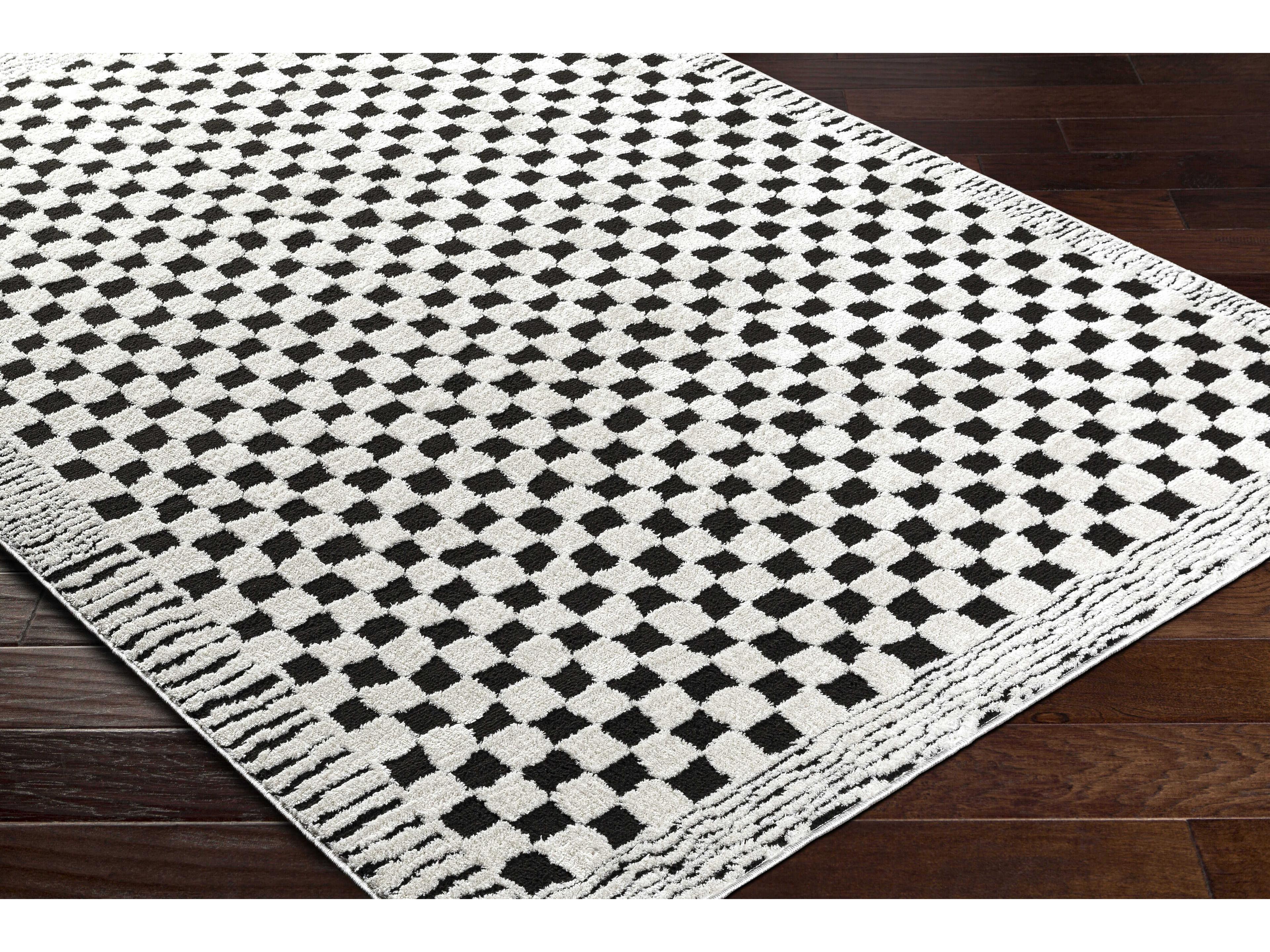 Livabliss by Surya Freud Shag Bordered Runner Area Rug