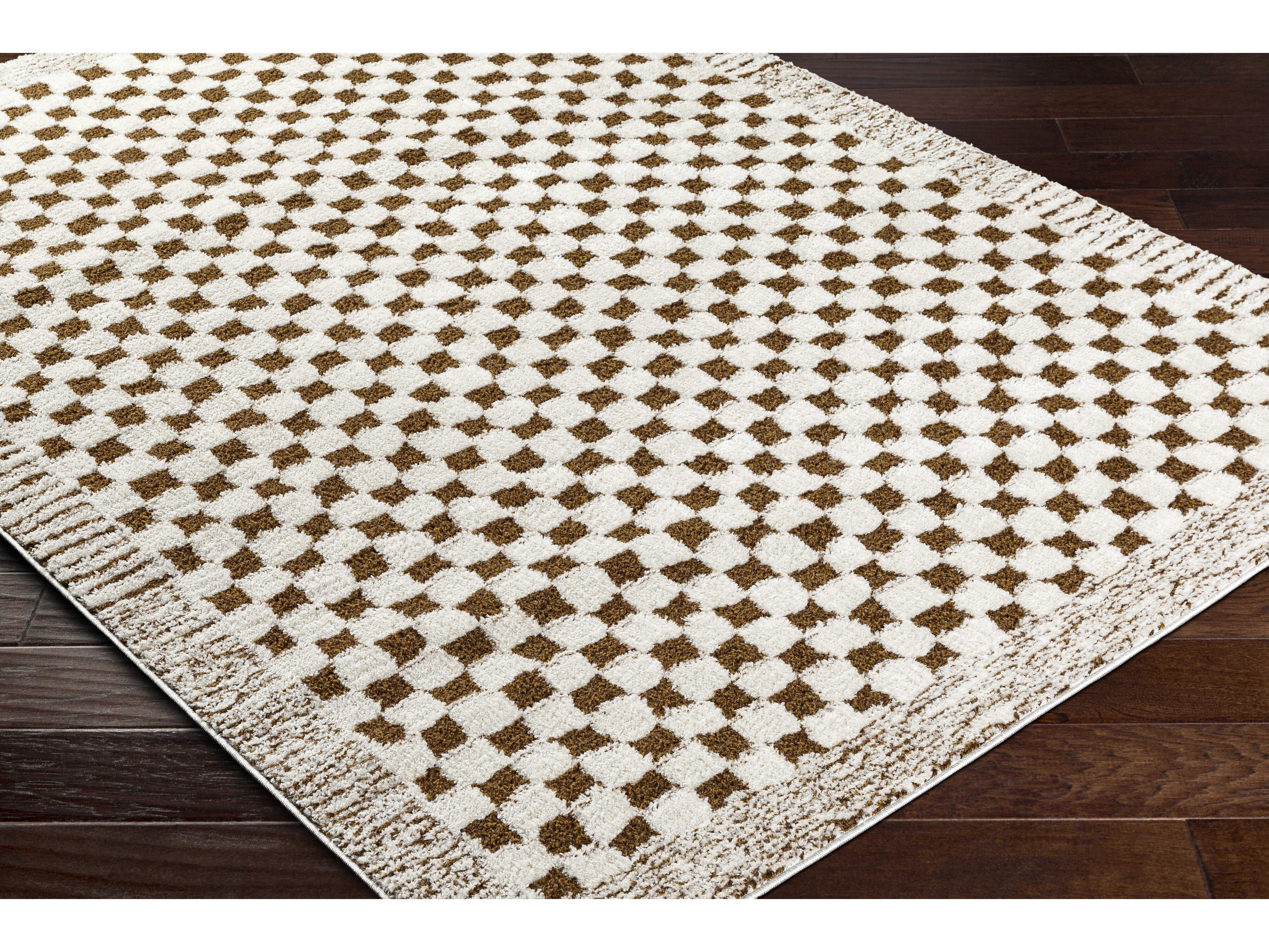 Livabliss by Surya Freud Shag Bordered Runner Area Rug