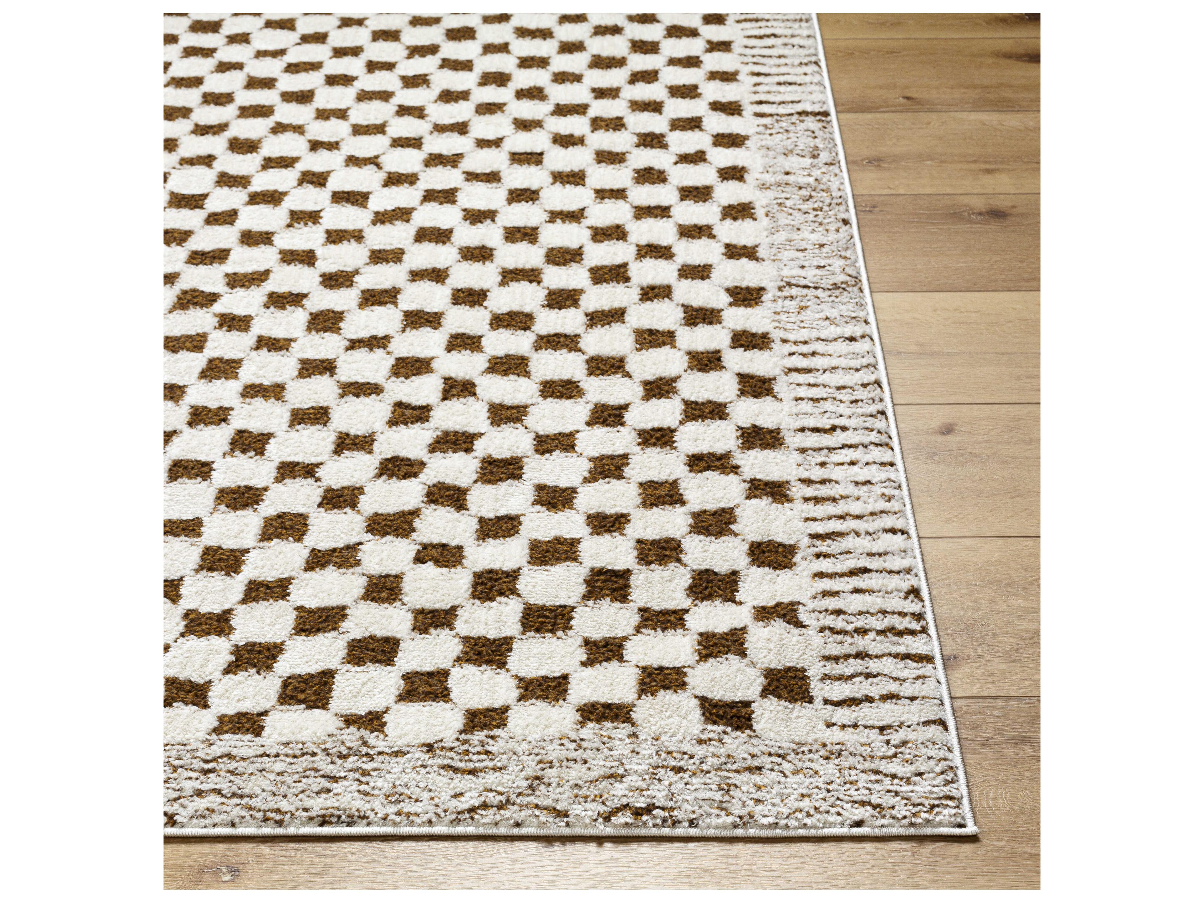 Livabliss by Surya Freud Shag Bordered Runner Area Rug
