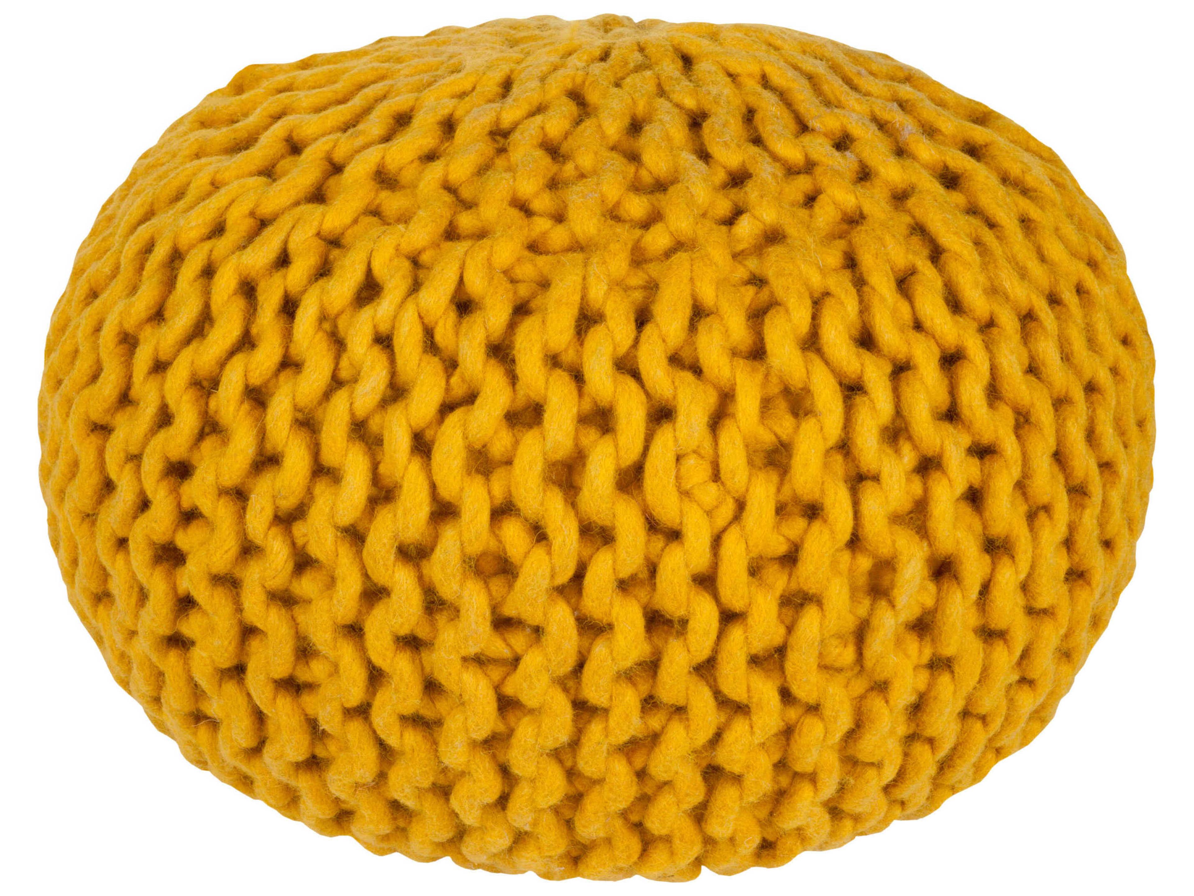 Fargo Mustard Yellow Ottoman