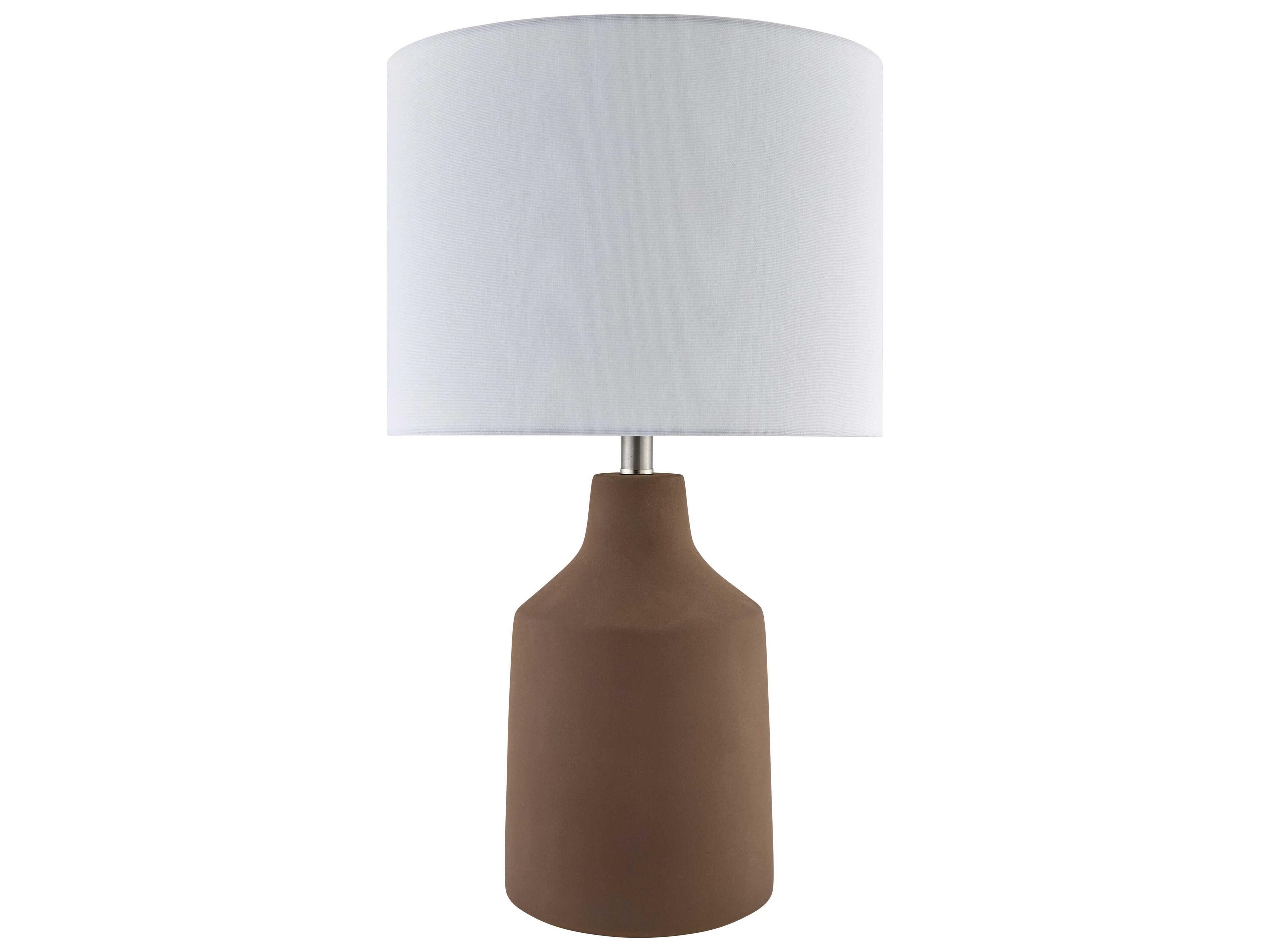 Foreman Rust Brown Table Lamp
