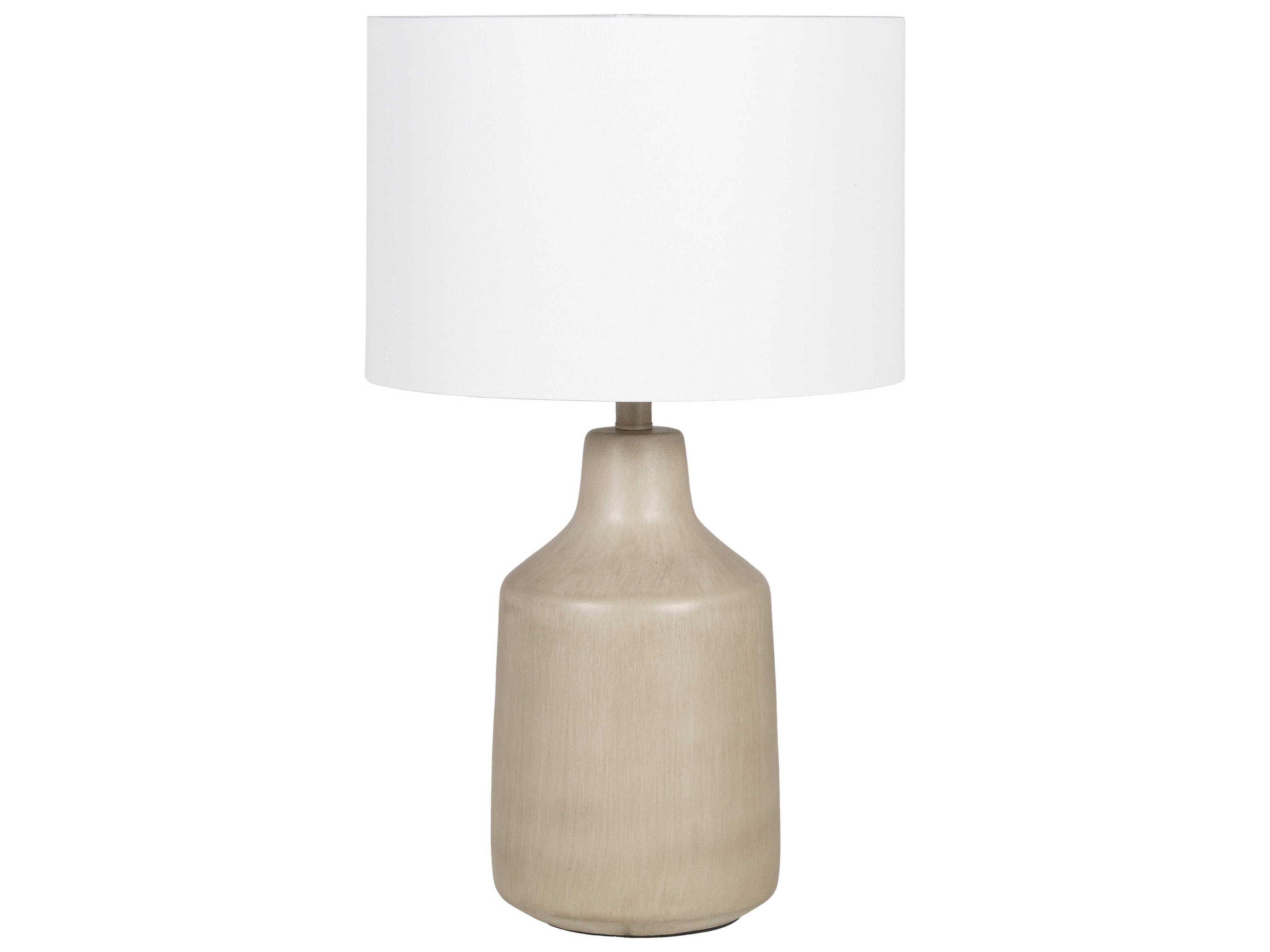 Foreman Beige Brown Table Lamp
