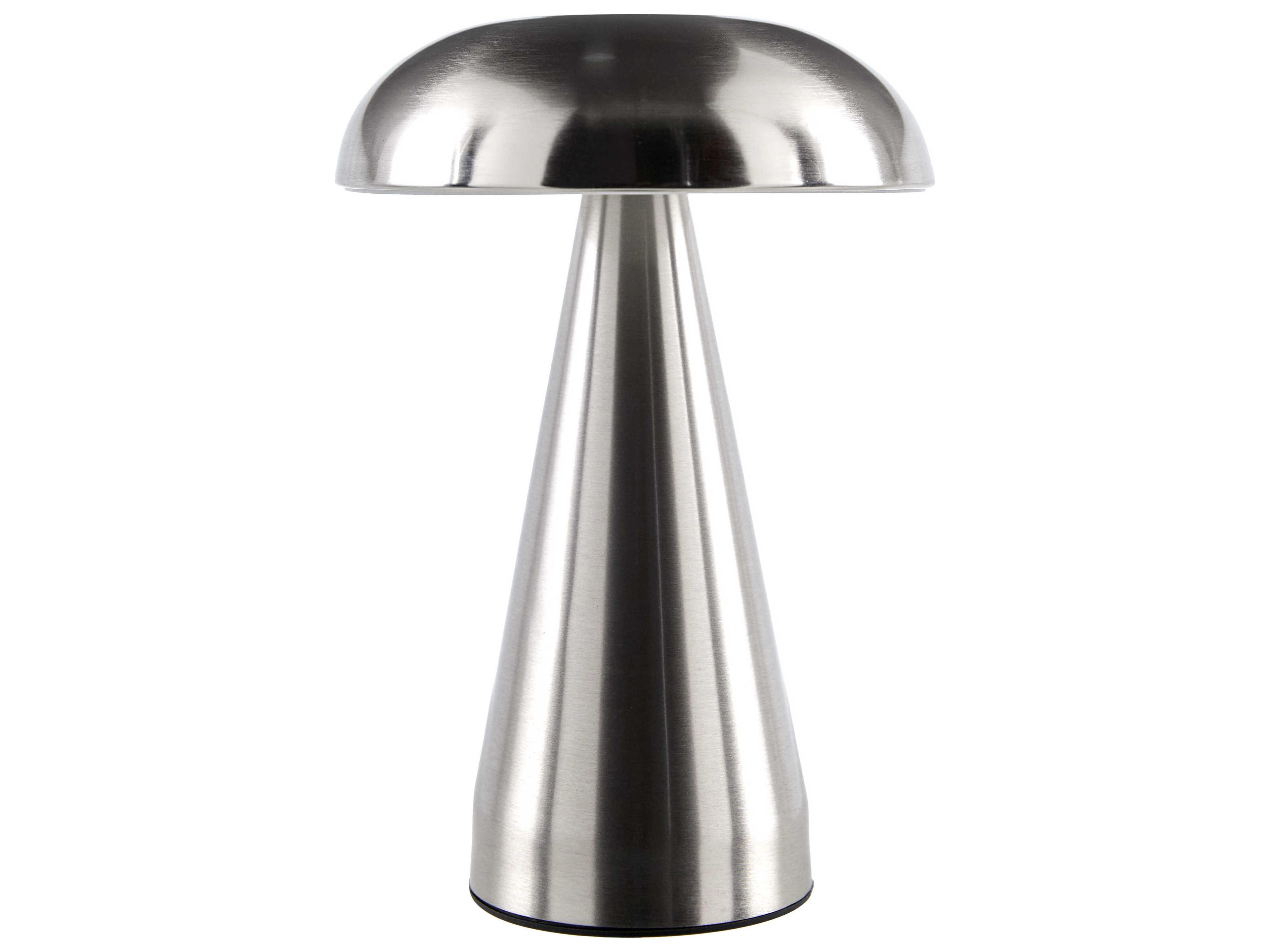 Furnas Metallic Nickel Table Lamp