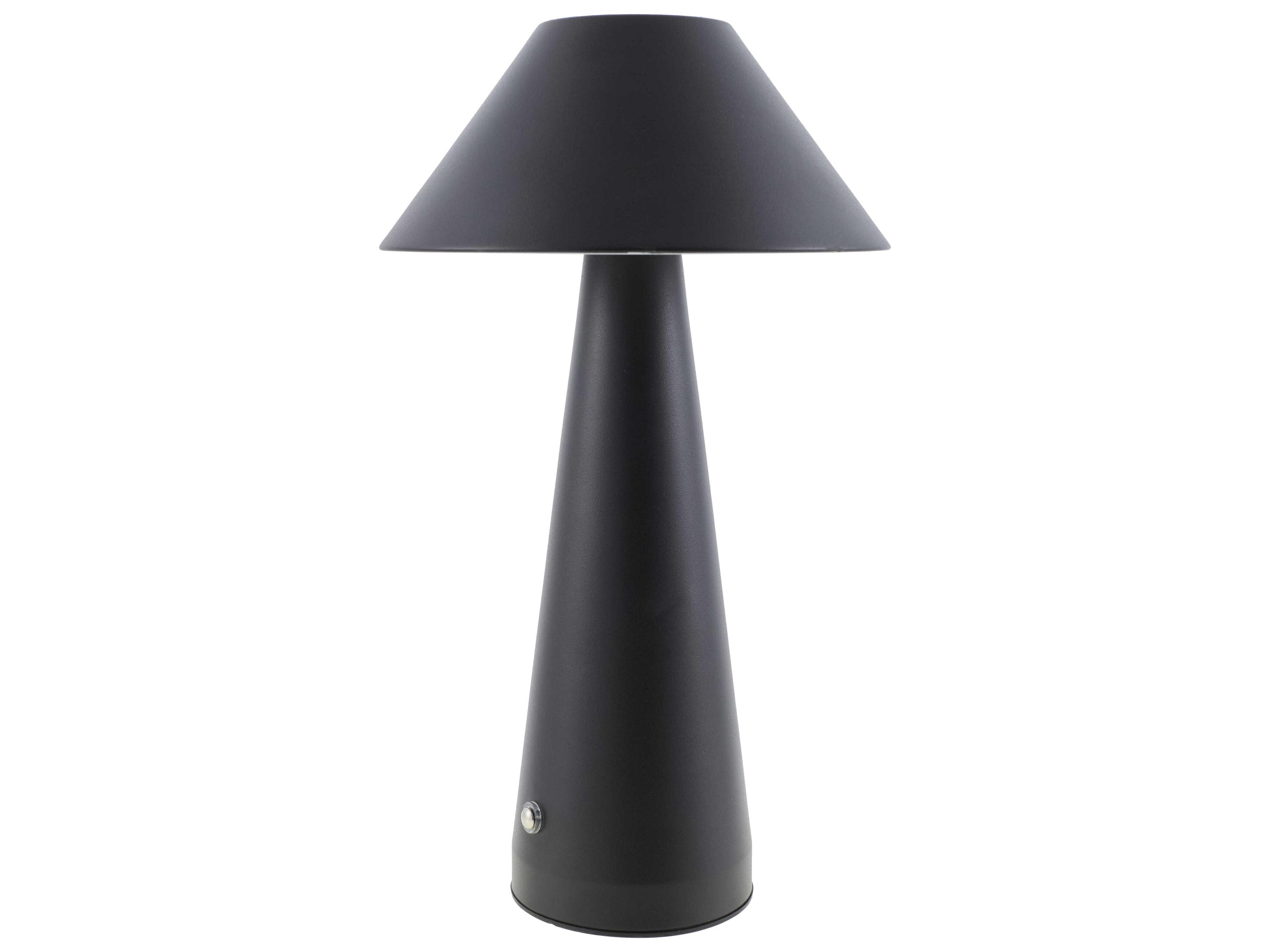 Furnas Black Table Lamp