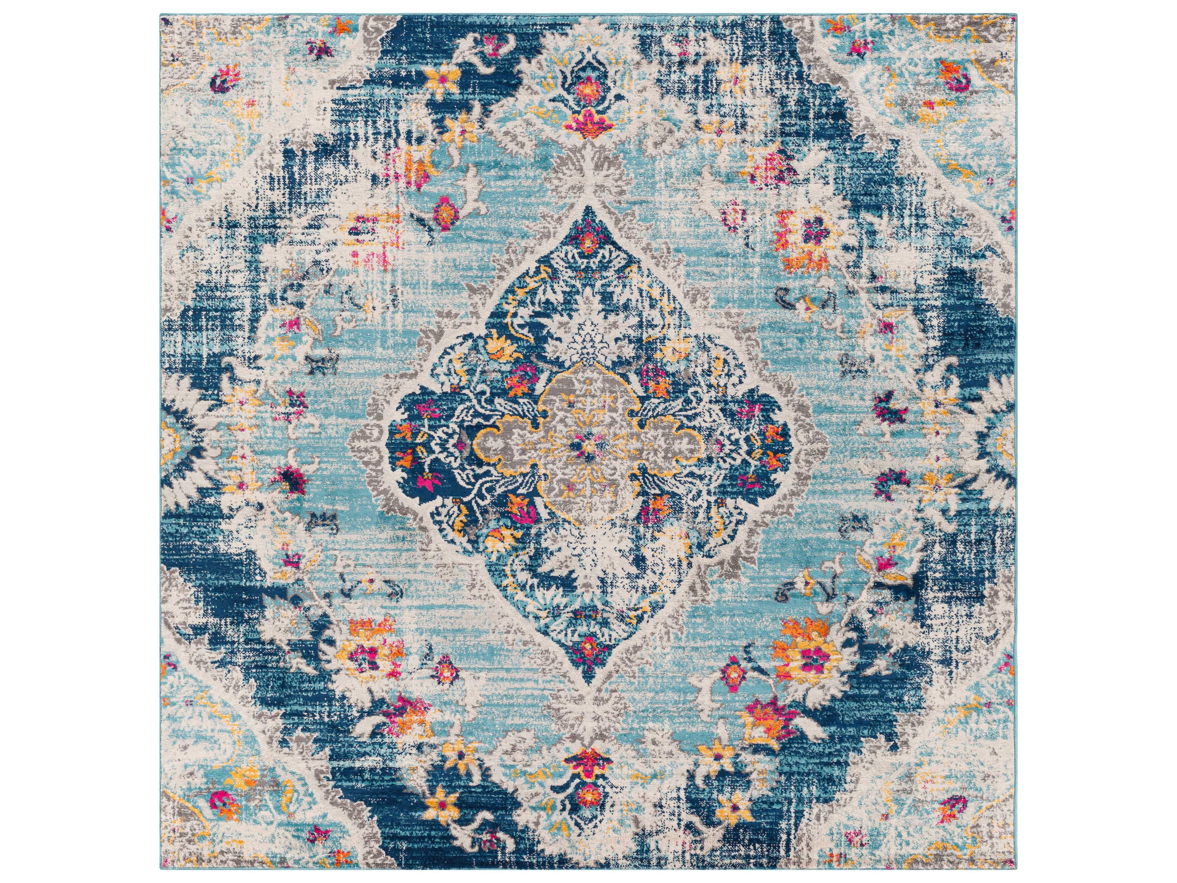 Floransa Floral Area Rug