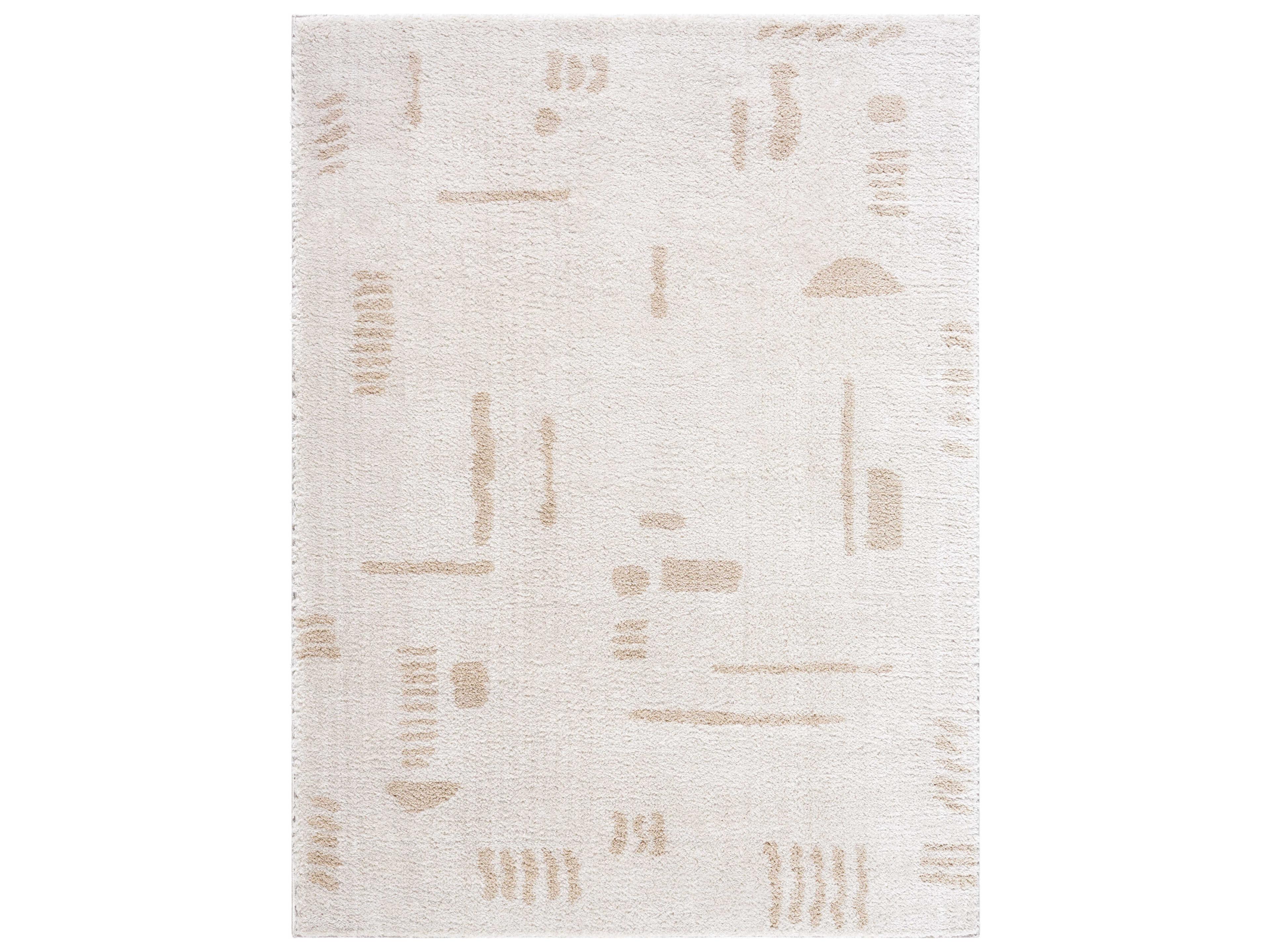 Fossay Shag Geometric Area Rug