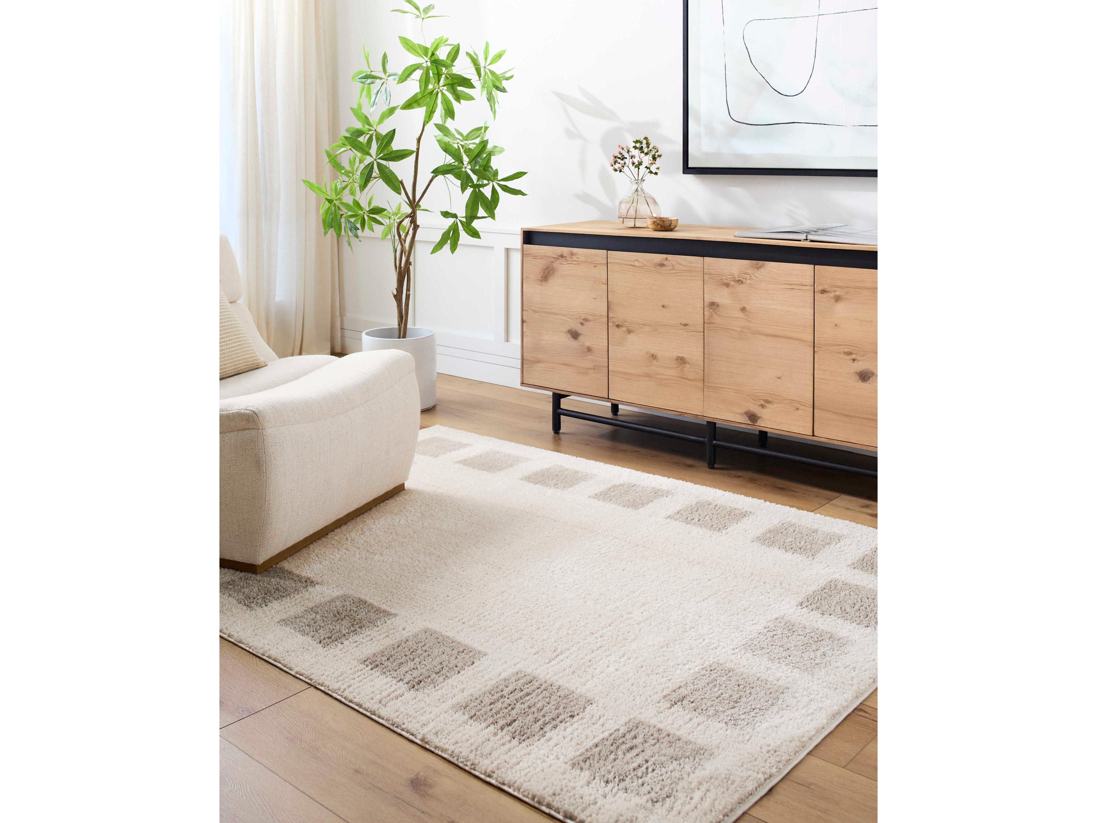 Livabliss by Surya Fossay Shag Geometric Area Rug