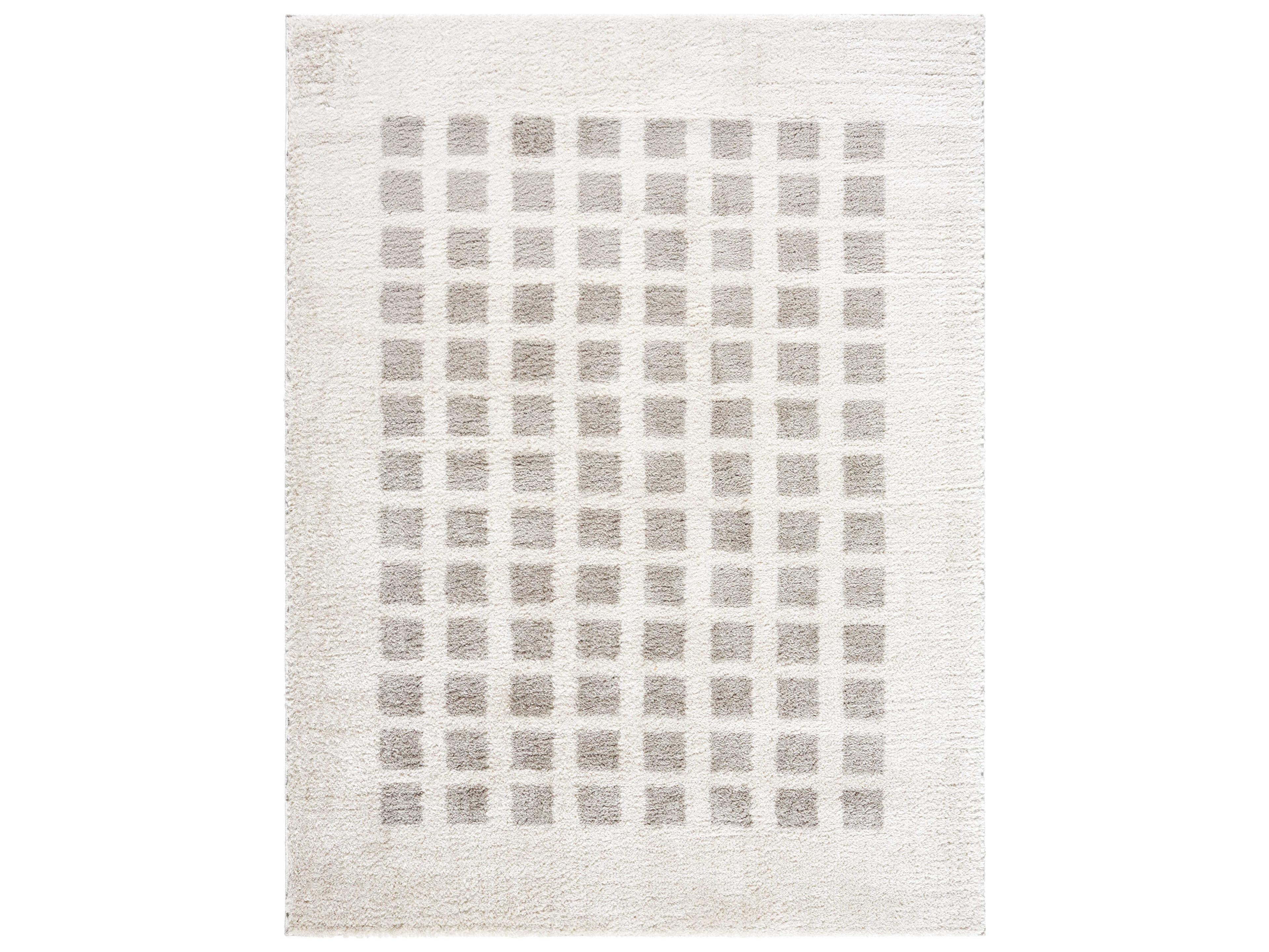 Fossay Shag Geometric Area Rug