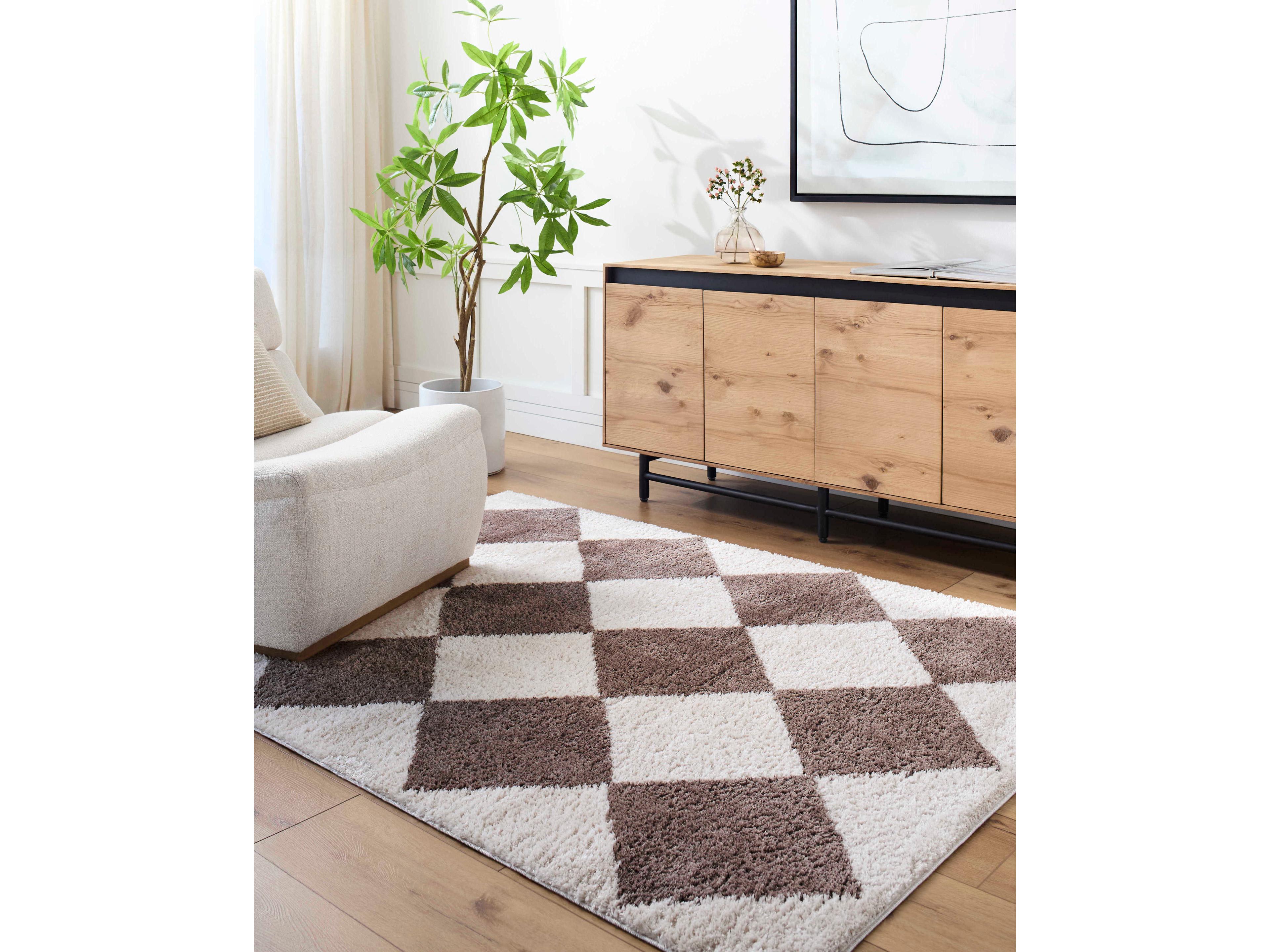 Livabliss by Surya Fossay Shag Geometric Area Rug