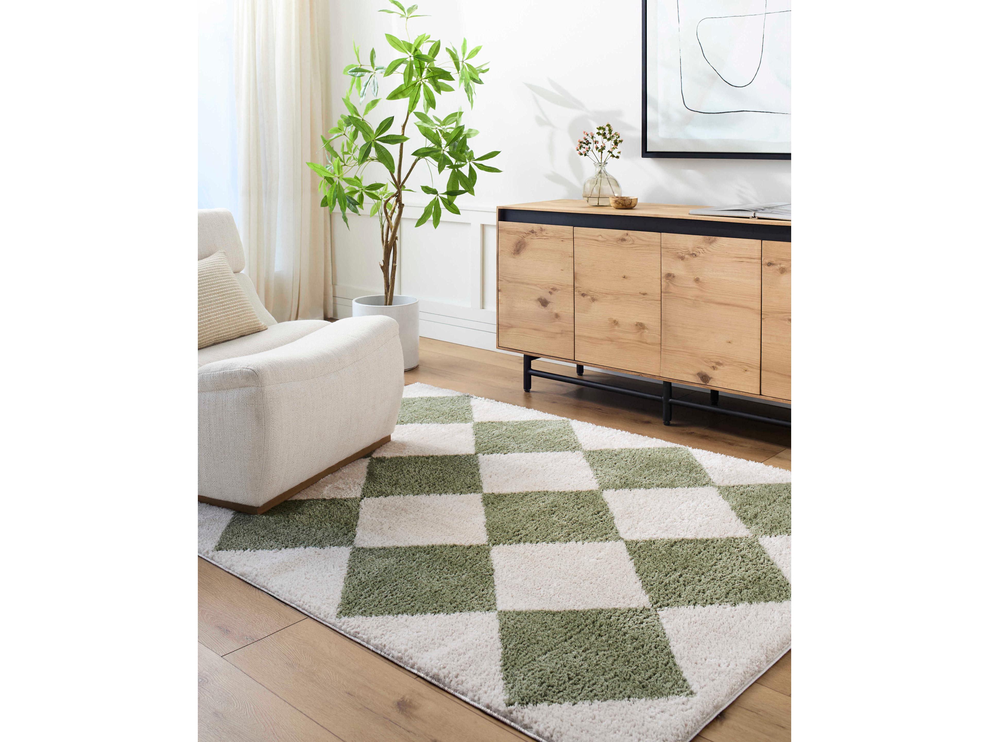 Livabliss by Surya Fossay Shag Geometric Area Rug