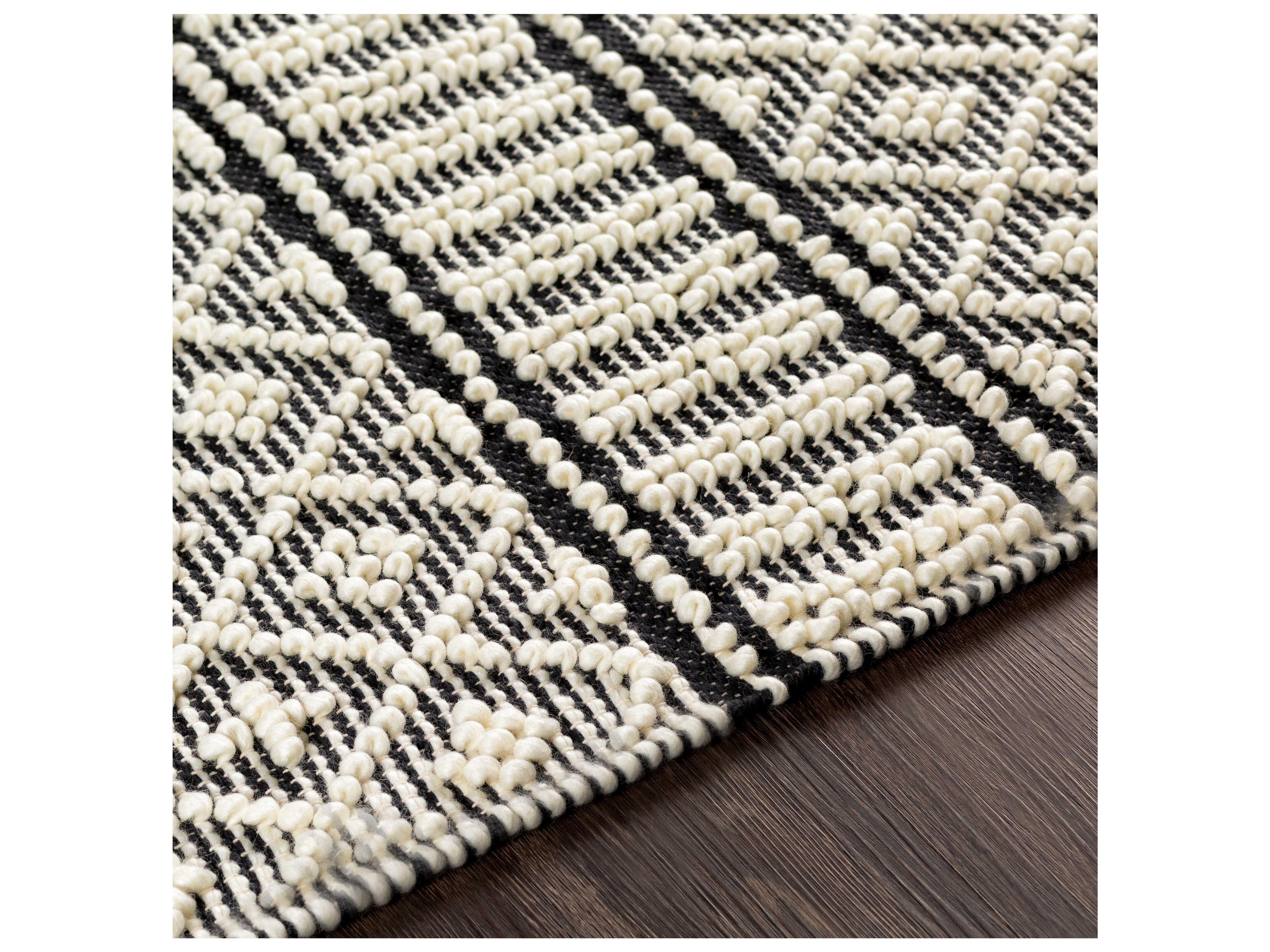 Livabliss by Surya Farmhouse Tassels Geometric Area Rug