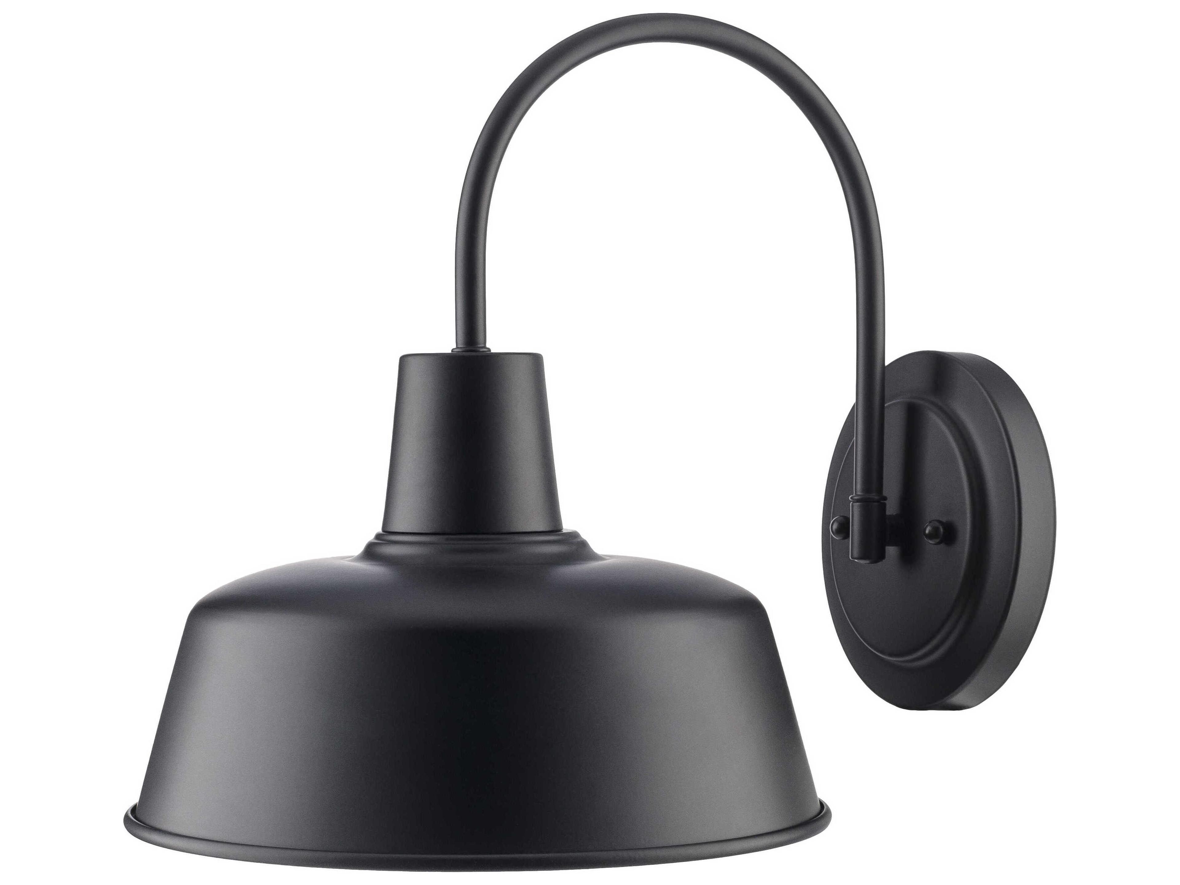 Gilson 1-Light Black Wall Sconce