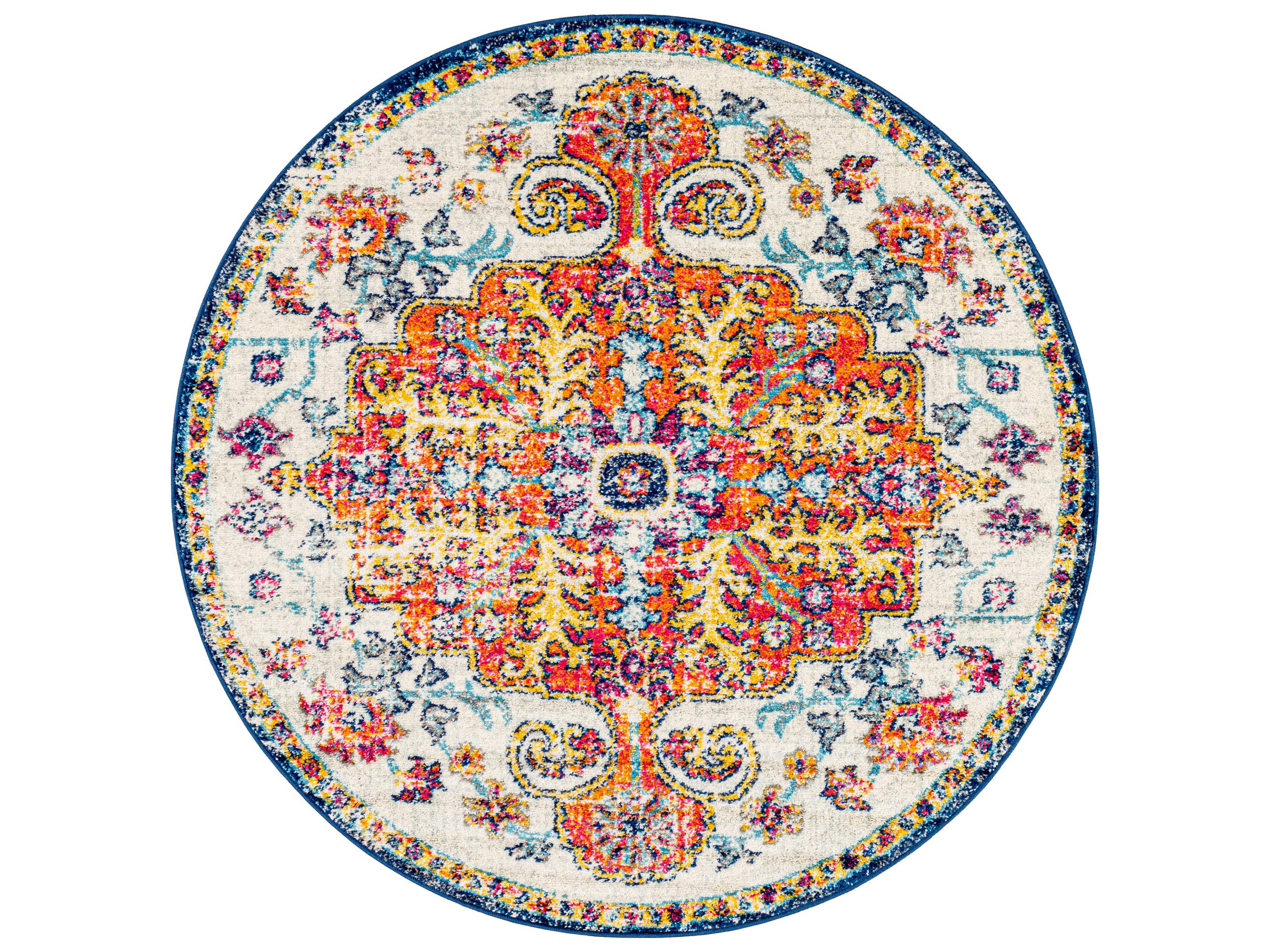 Harput Floral Area Rug
